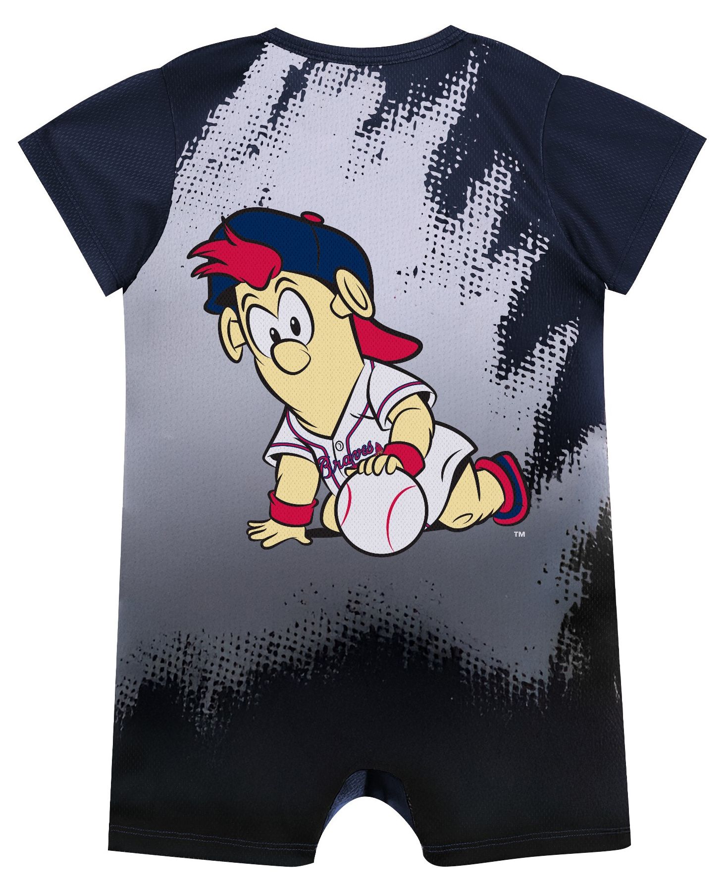 MLB Team Apparel Newborn Infant Atlanta Braves Mascot Onesie product image