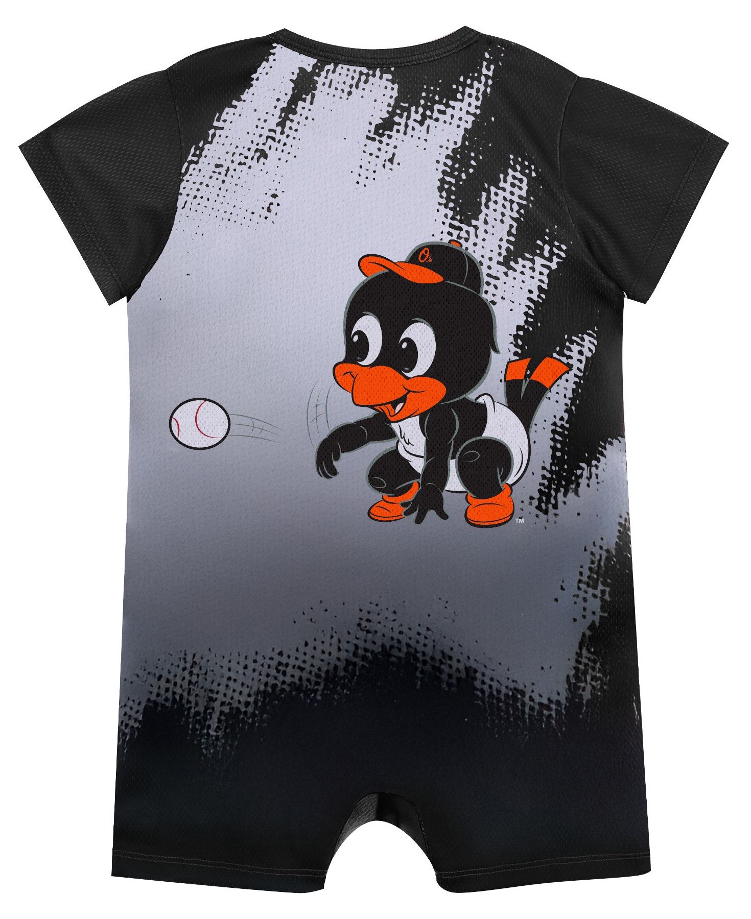 MLB Team Apparel Infant Baltimore Orioles Mascot Romper product image