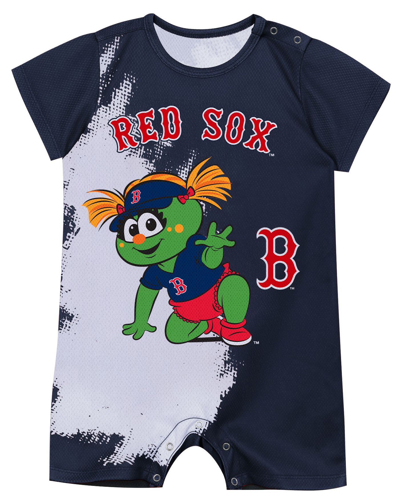 MLB Team Apparel Infant Boston Red Sox Mascot Romper product image
