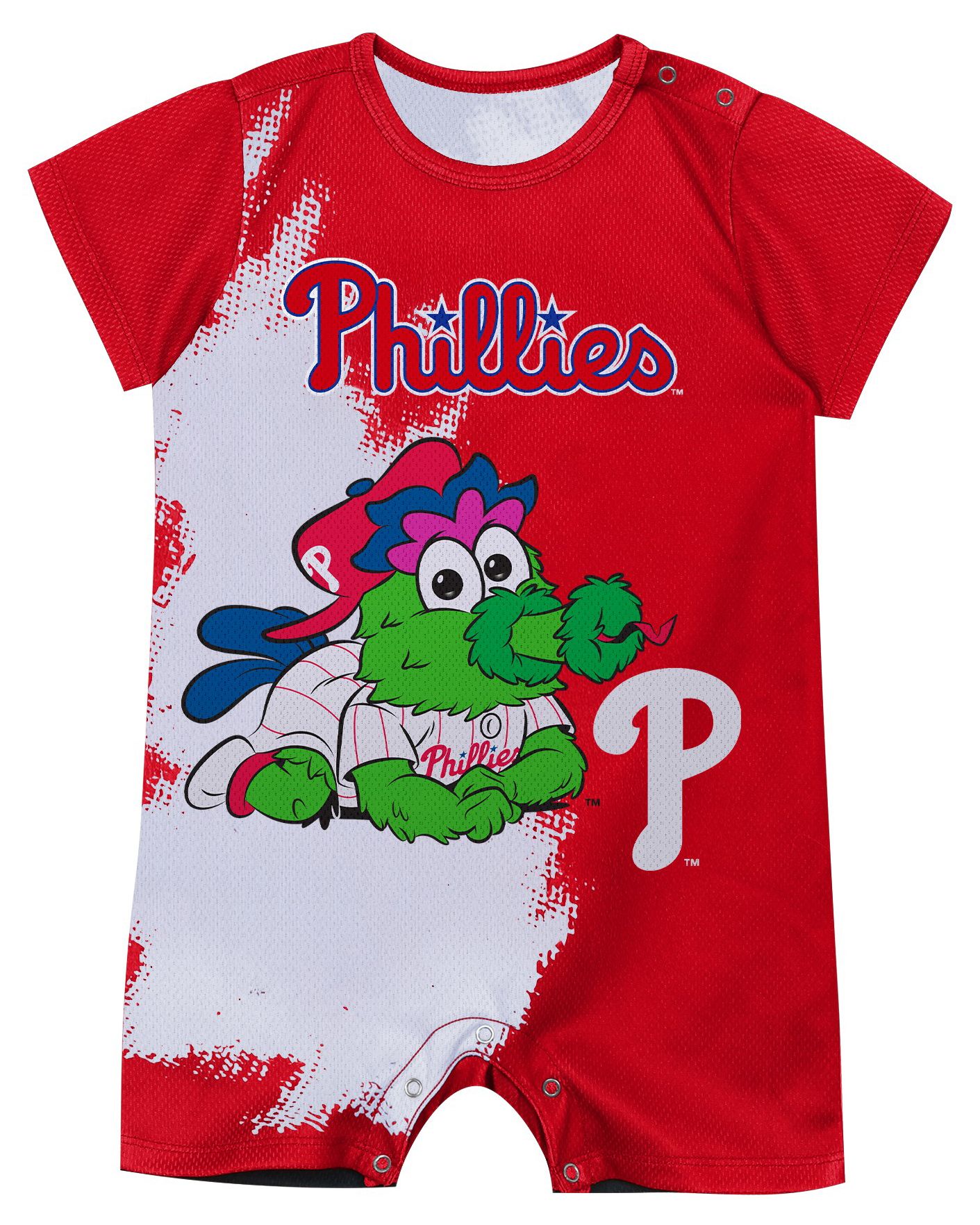 MLB Team Apparel Infant Philadelphia Phillies Mascot Romper product image