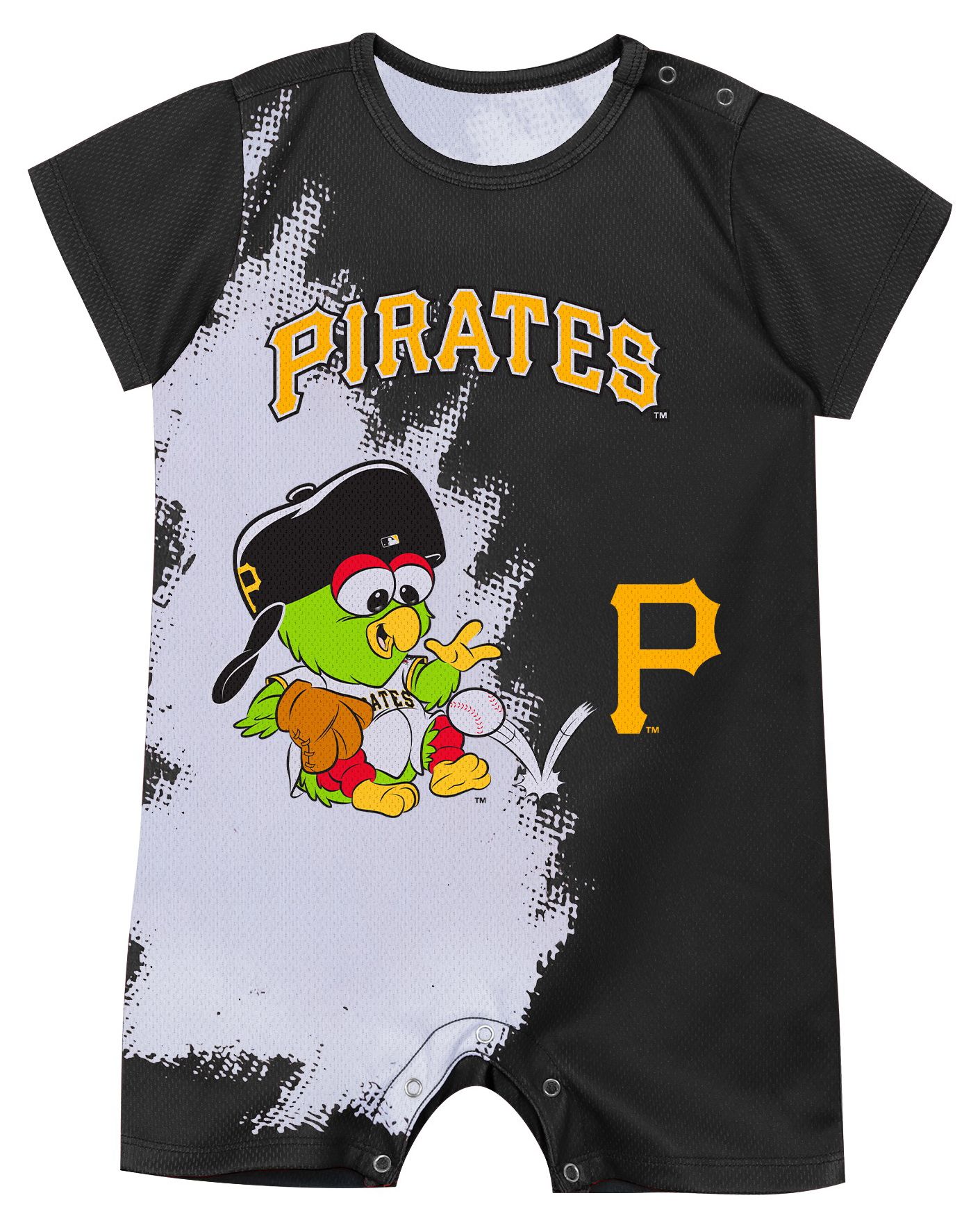 MLB Team Apparel Infant Pittsburgh Pirates Mascot Romper product image