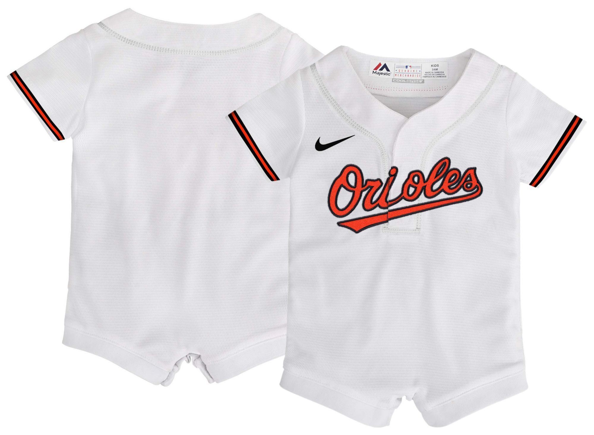 Nike Infant Baltimore Orioles White Replica Jersey product image