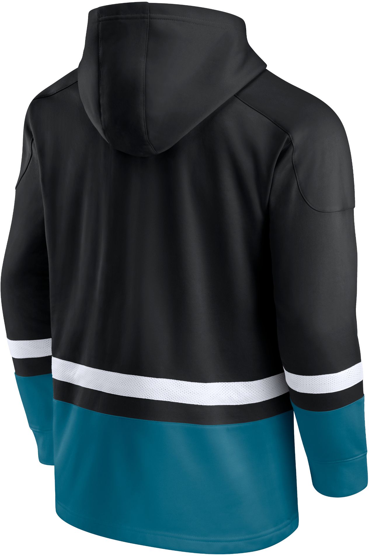NHL San Jose Sharks Block Party Power Play Black Pullover Hoodie product image