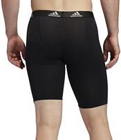 adidas Performance Long Boxer Brief Underwear (3-Pack) Boxed