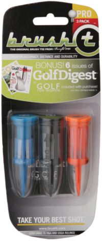 brush-t PRO Assorted Golf Tees - 3 Pack | Dick's Sporting Goods