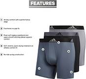 adidas Men's Sport Performance Mesh Boxer Briefs – 3 Pack product image