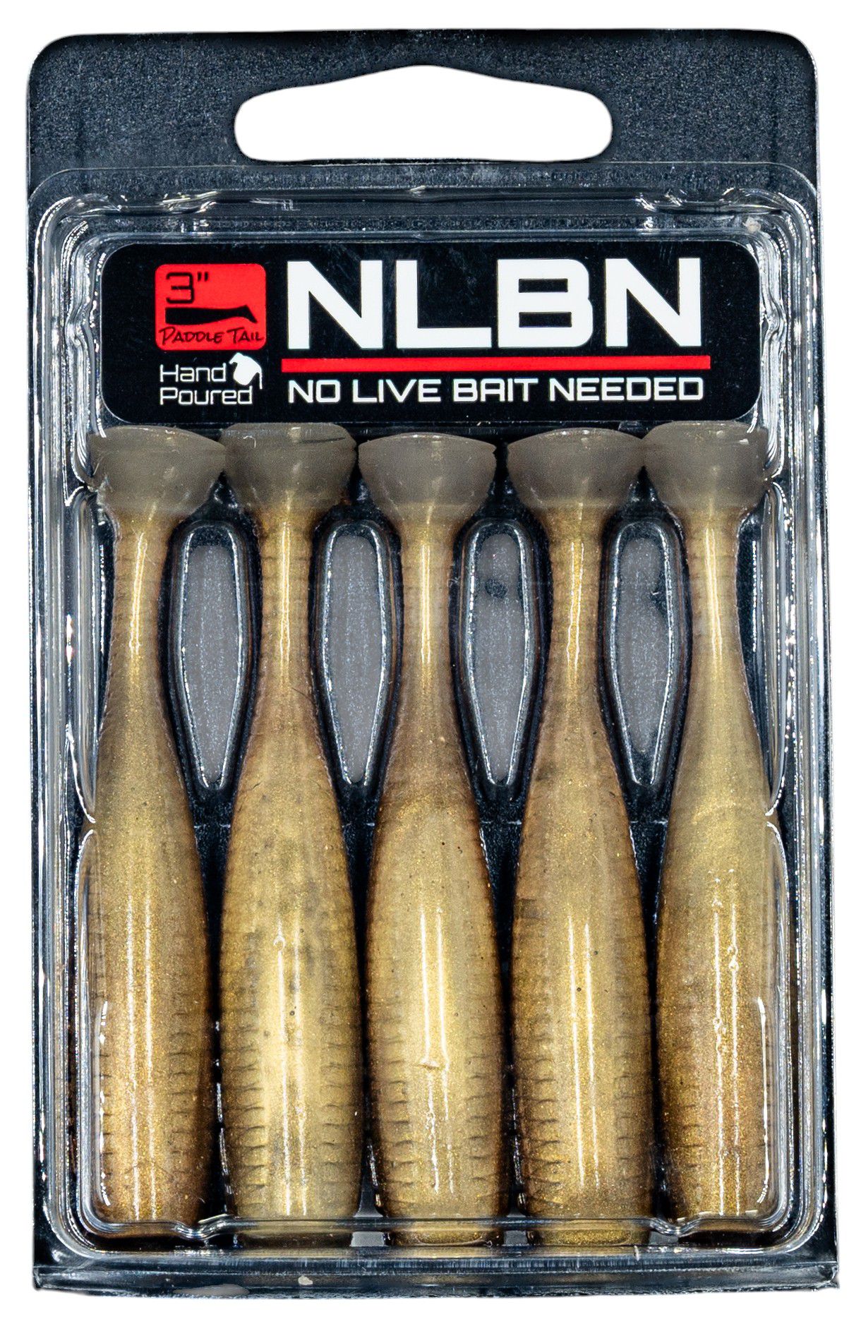 No Live Bait Needed Paddle Tail Swimbait product image
