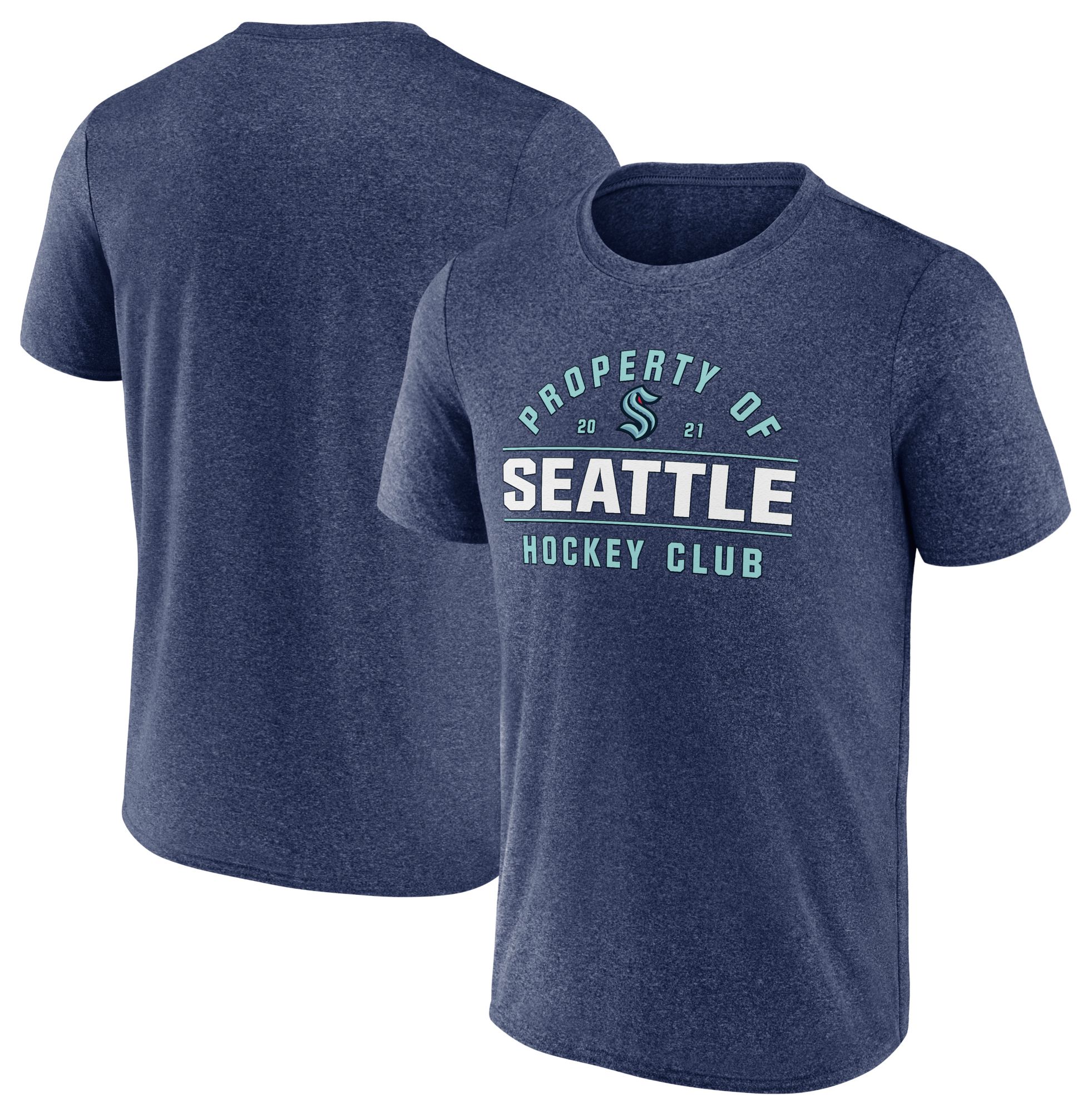 NHL Adult Seattle Kraken Property Of Navy T-Shirt product image