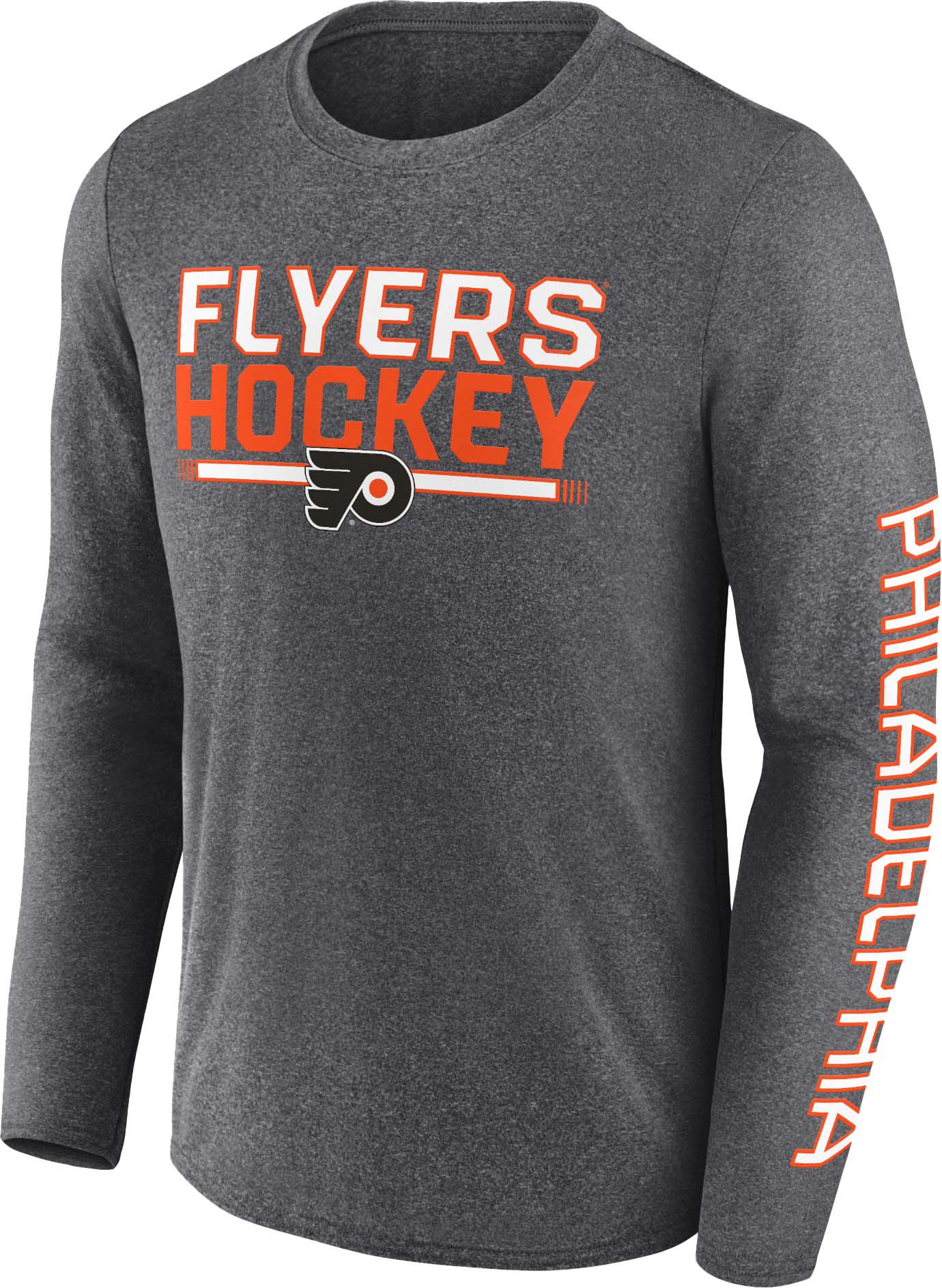 NHL Philadelphia Flyers Iconic Charcoal Synthetic T-Shirt product image