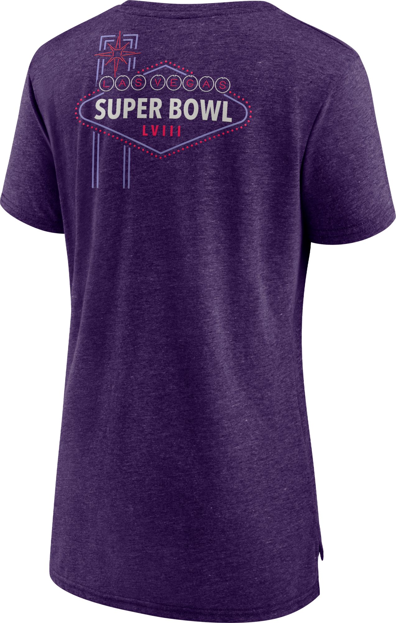 NFL Women's Super Bowl LVIII Famous Sign Tri-Blend T-Shirt