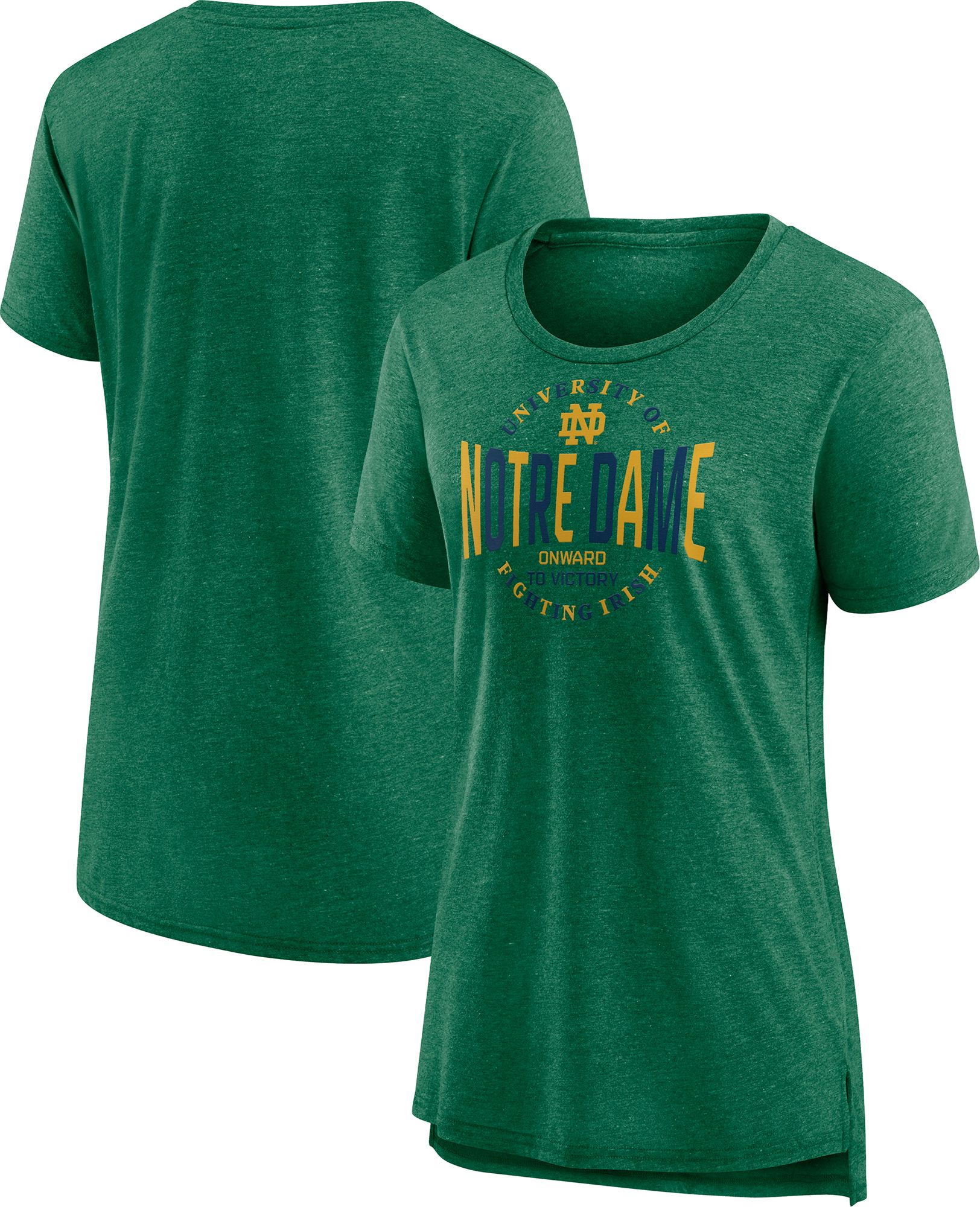 NCAA Women's Notre Dame Fighting Irish Green T-Shirt product image