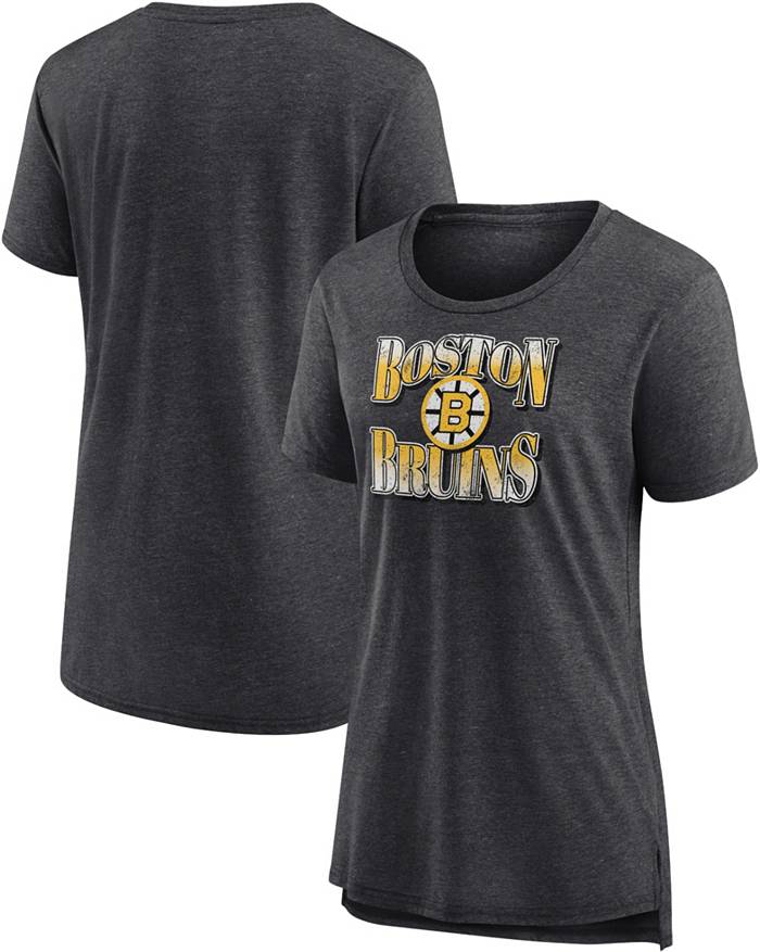 Concepts Sport Women's Boston Bruins Black Marathon T-Shirt, XL