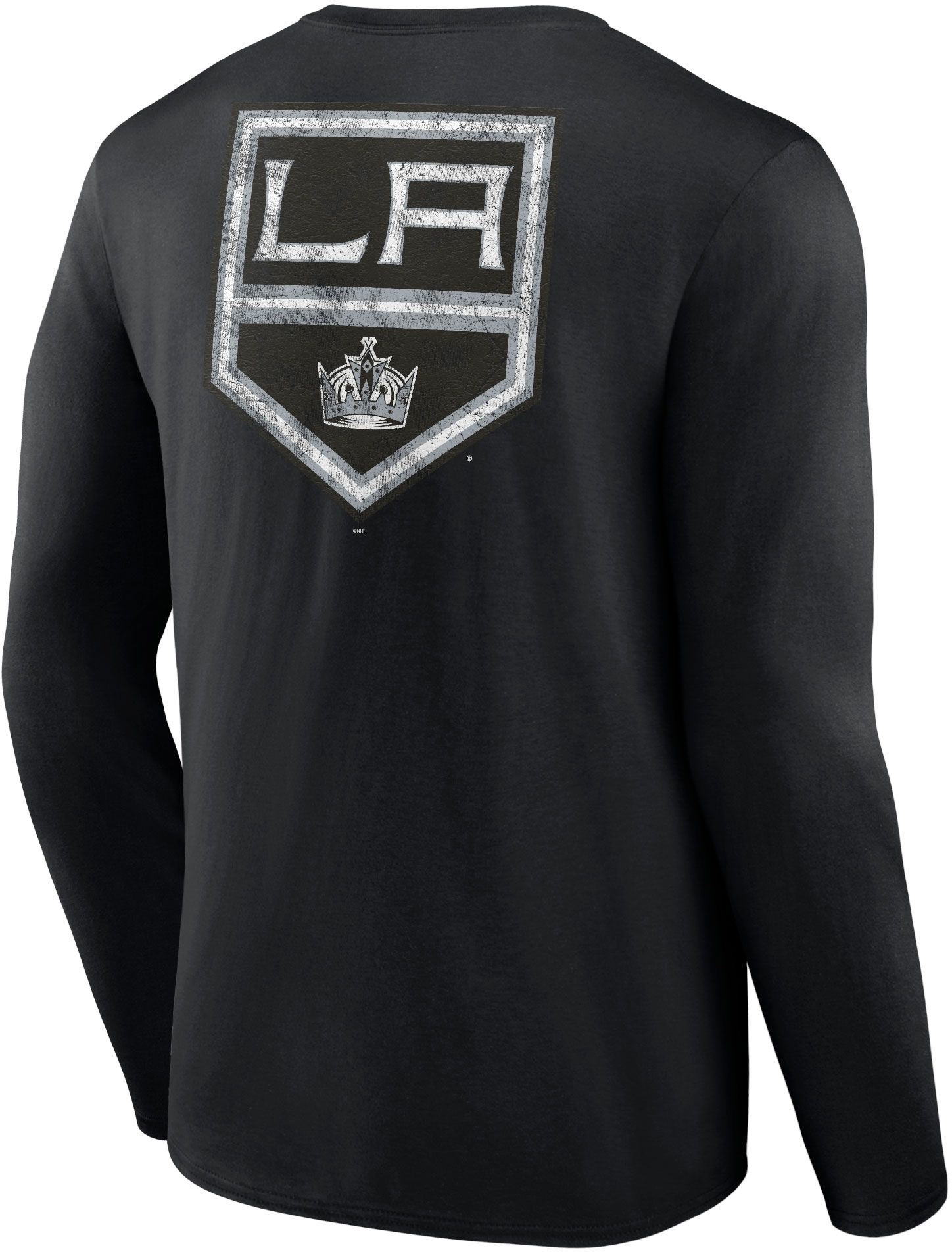 NHL Adult Los Angeles Kings Shoulder Patch Black T-Shirt product image