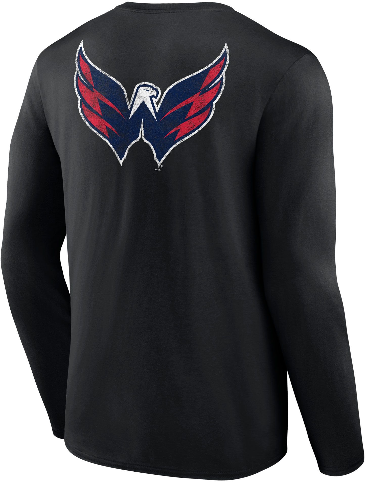 NHL Adult Washington Capitals Shoulder Patch Black T-Shirt product image