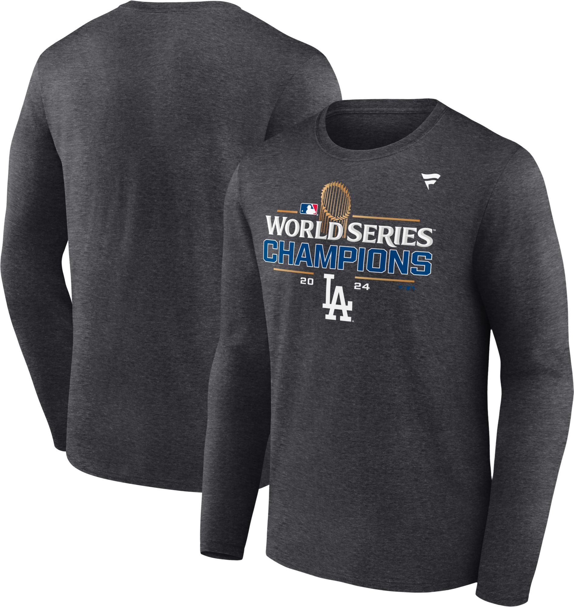 MLB Team Apparel Adult 2024 World Series Champions Los Angeles Dodgers Locker Room Long Sleeve T-Shirt product image