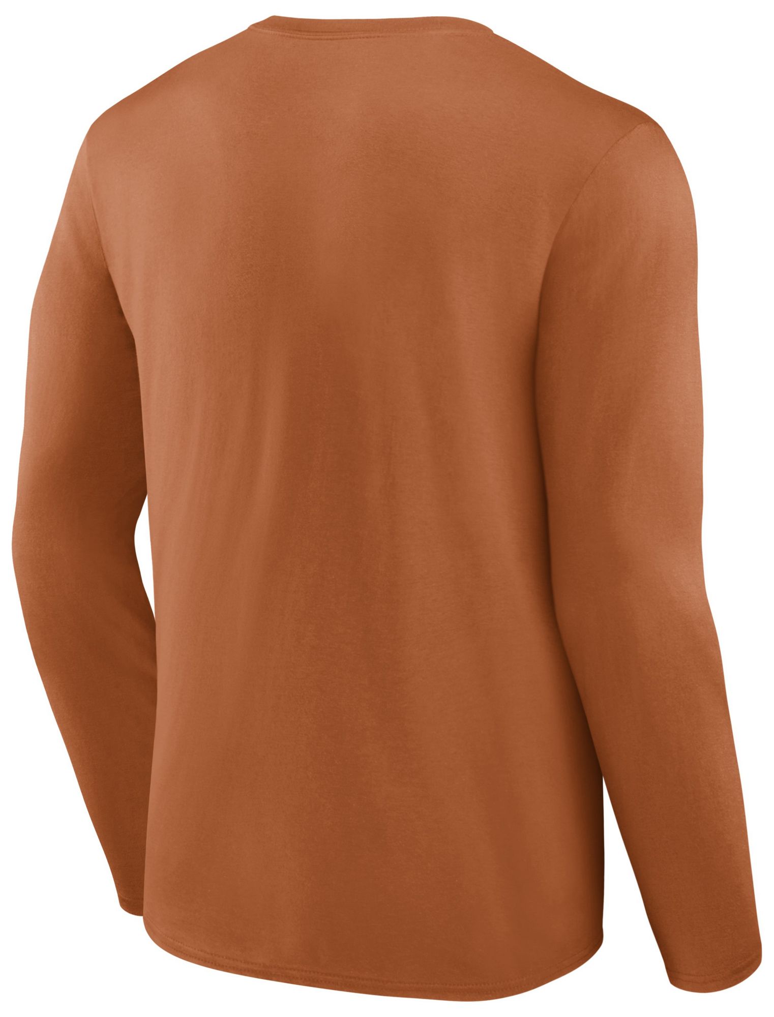 NCAA Men's Texas Longhorns Burnt Orange Badge Long Sleeve T-Shirt product image