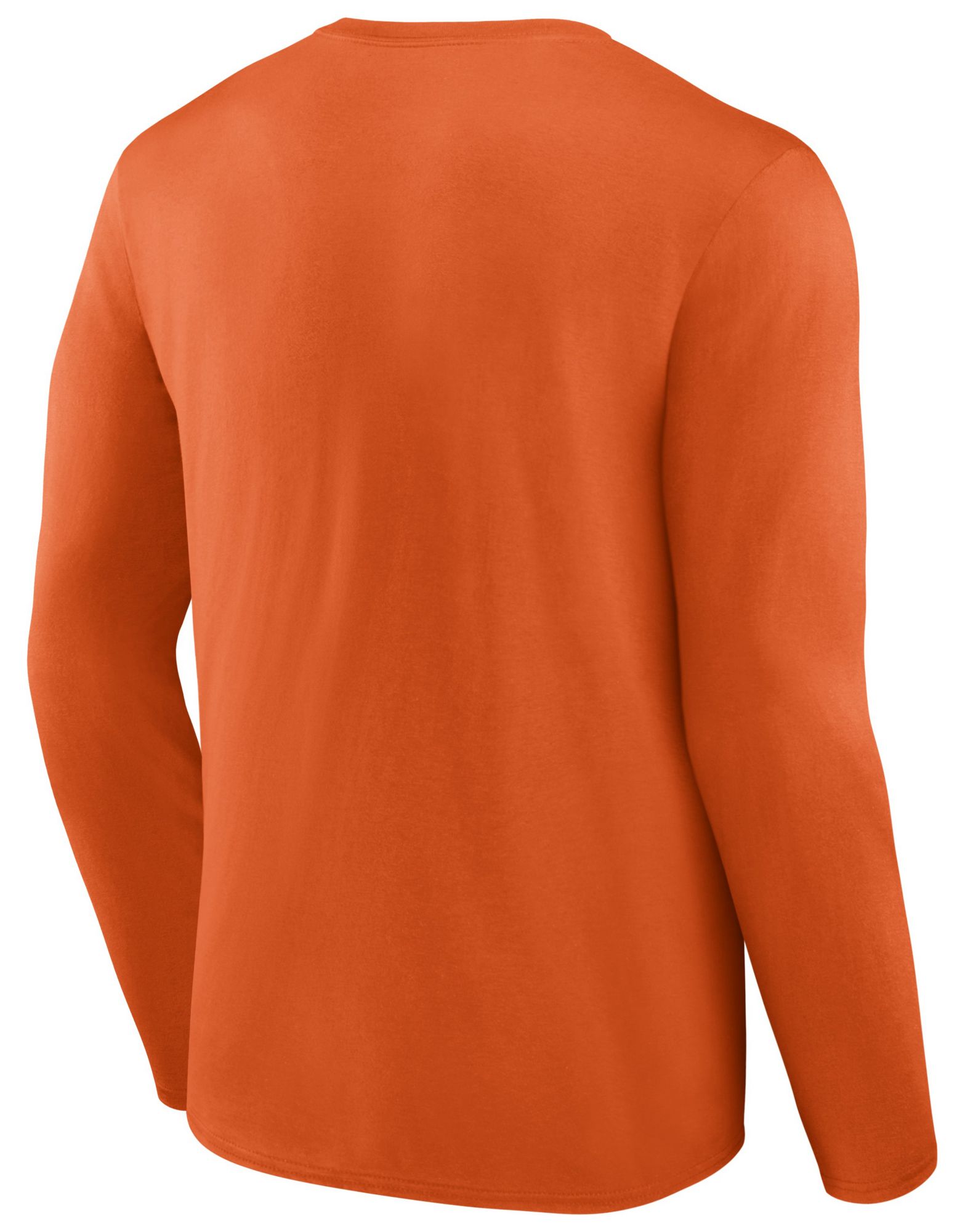 NCAA Men's Oklahoma State Cowboys Orange Badge Long Sleeve T-Shirt product image
