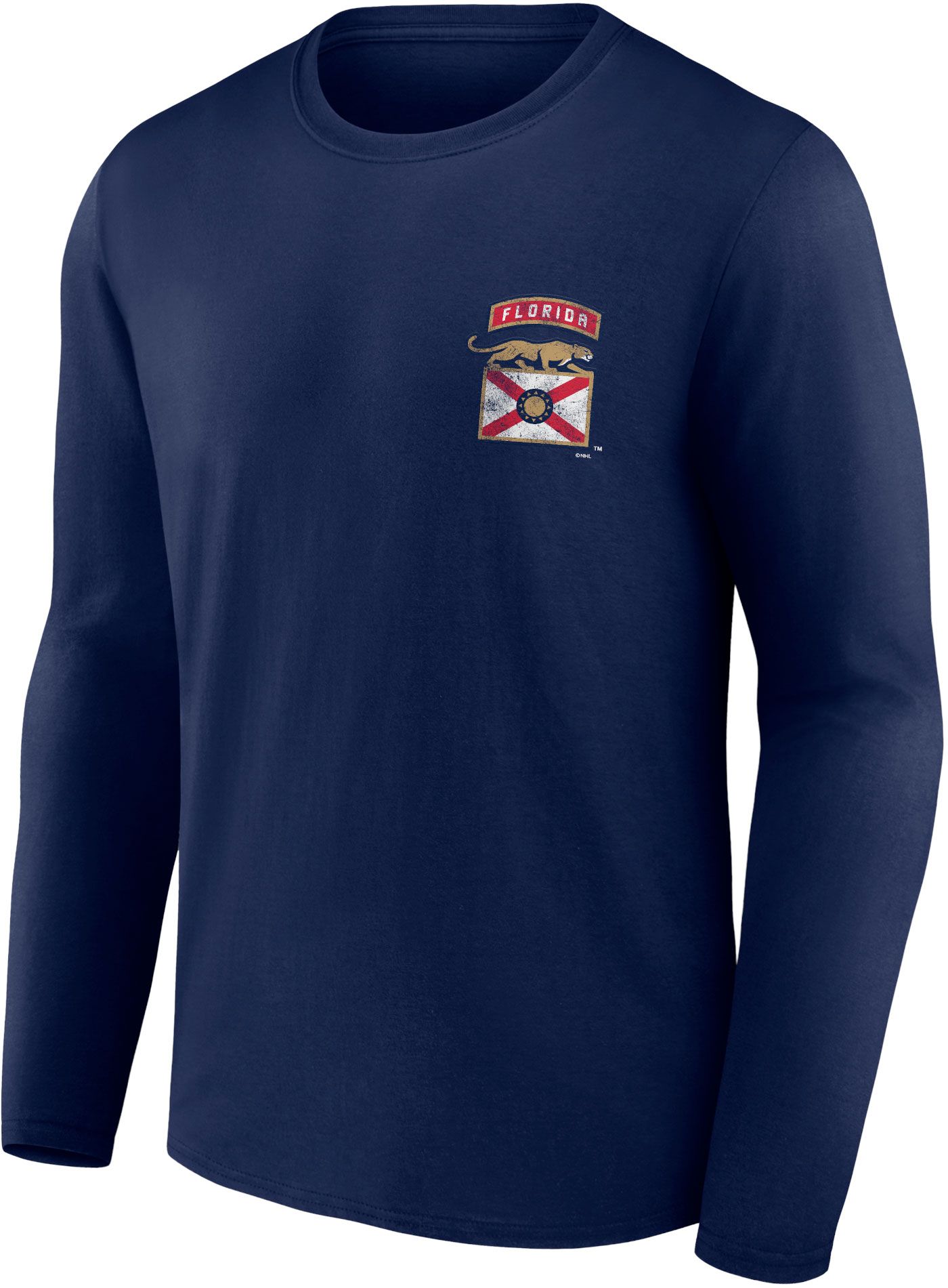 NHL Florida Panthers Shoulder Patch Navy T-Shirt product image