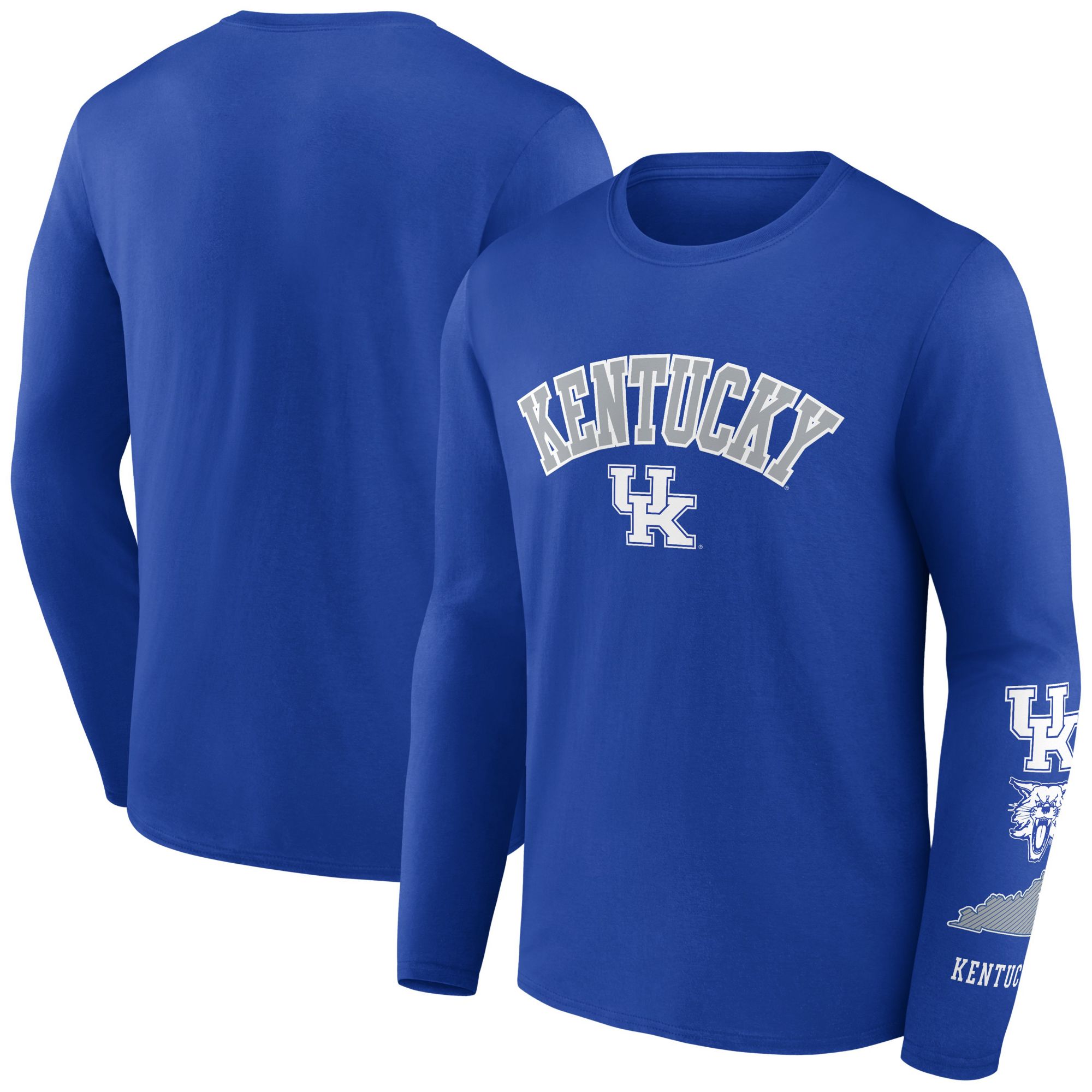 NCAA Men's Kentucky Wildcats Blue Badge Long Sleeve T-Shirt product image