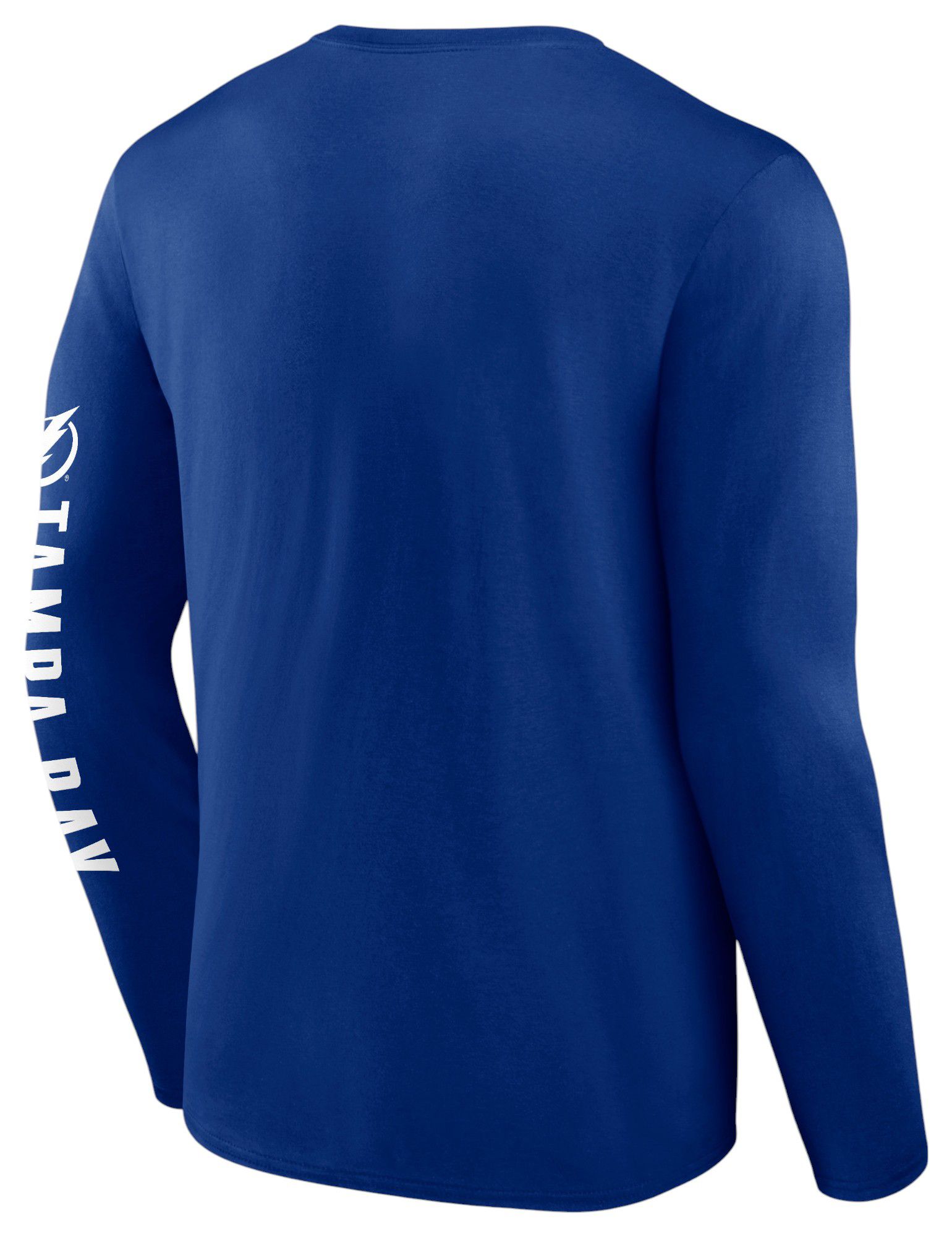 NHL Adult Tampa Bay Lightning Headline Blue Long Sleeve Shirt product image