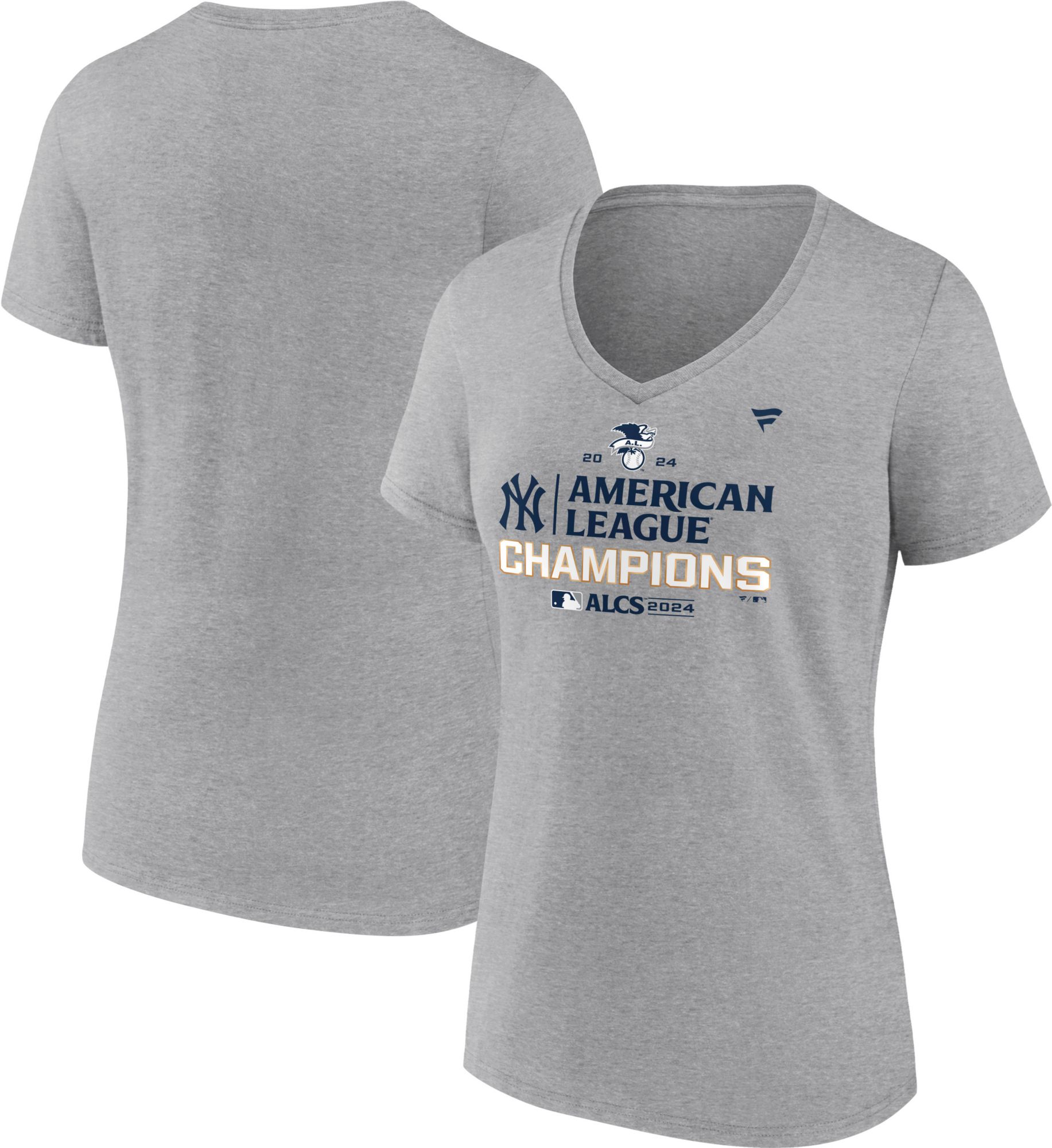 MLB Team Apparel 2024 ALCS Champions Women's New York Yankees Locker Room T-Shirt product image