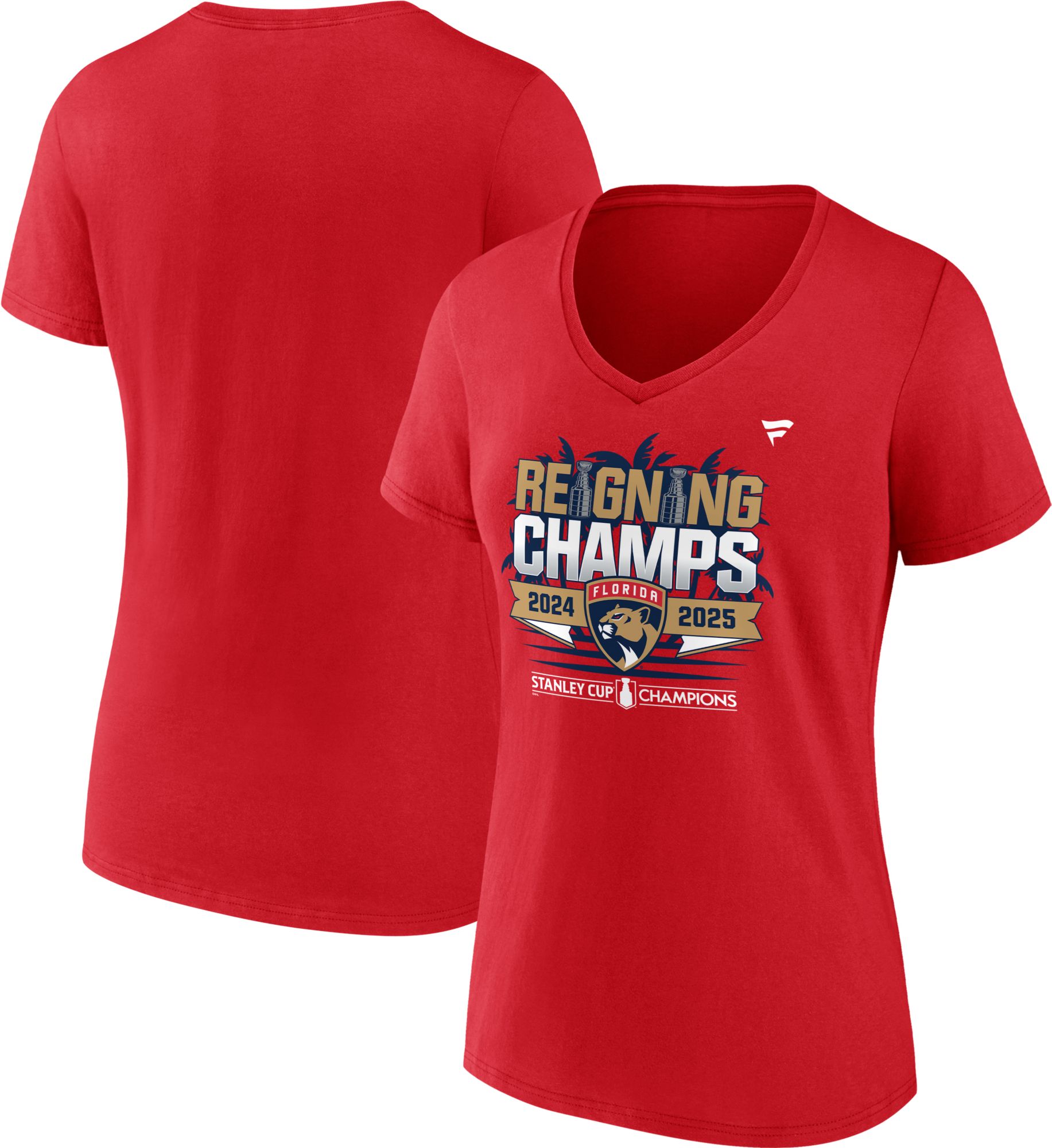 NHL Women's Florida Panthers 2025 Stanley Cup Champions Parade T-Shirt product image