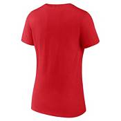 NHL Women's Carolina Hurricanes Team Red V-Neck T-Shirt product image