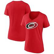 NHL Women's Carolina Hurricanes Team Red V-Neck T-Shirt product image