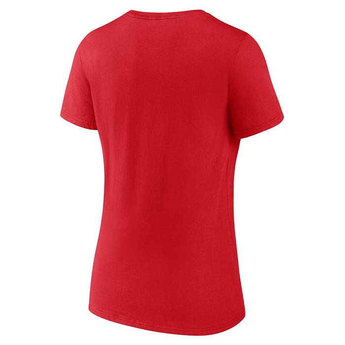 Pro Standard Black Detroit Red Wings Classic Mesh V-neck T-shirt