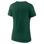 NHL Women's Minnesota Wild Team Dark Green V-Neck T-Shirt product image