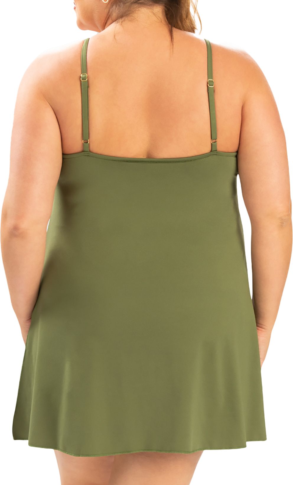 Dolfin Women's Solid A-Line Swim Dress product image