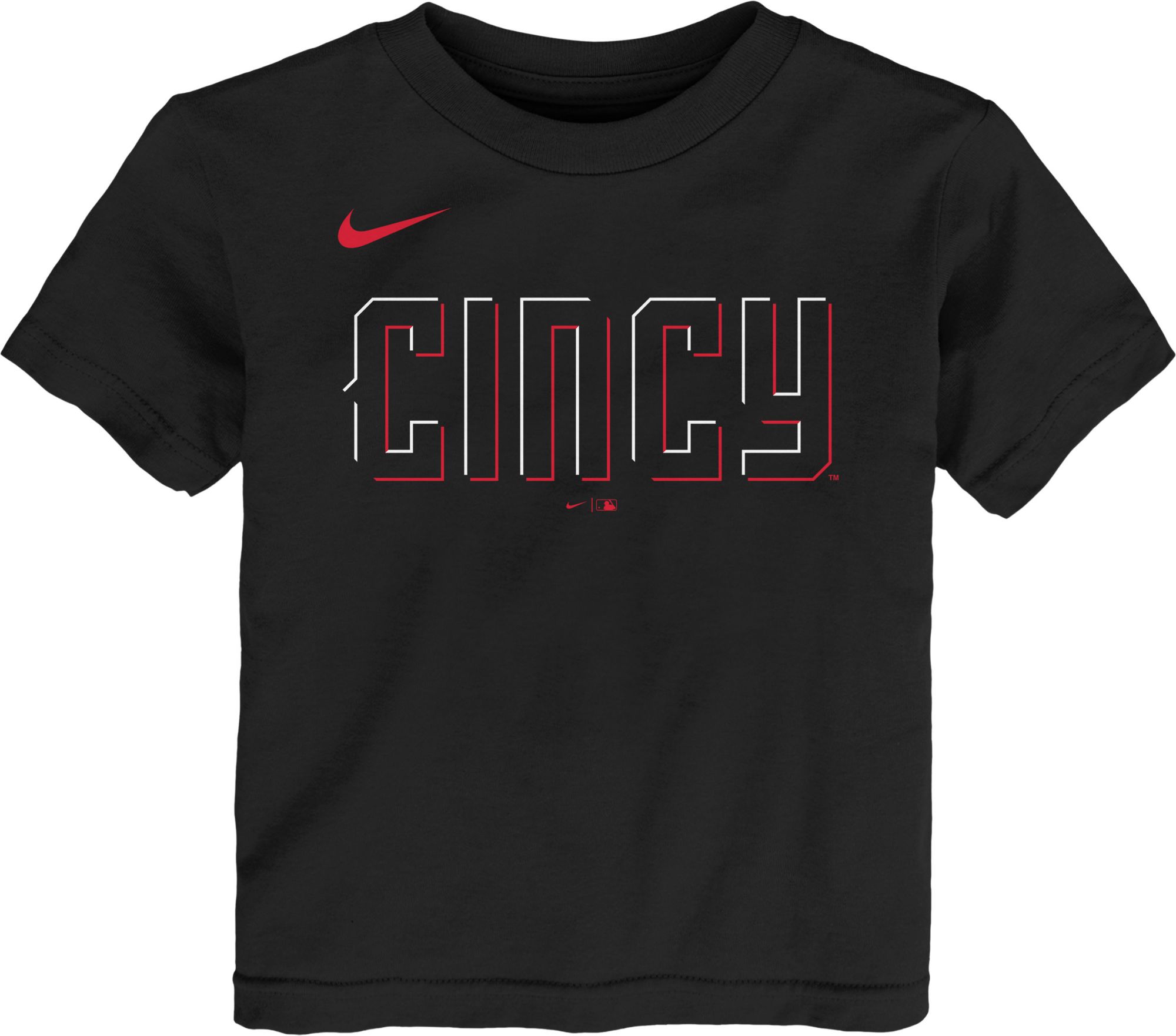 Nike Toddler Cincinnati Reds Black Elly De La Cruz #44 Alternate T-Shirt product image