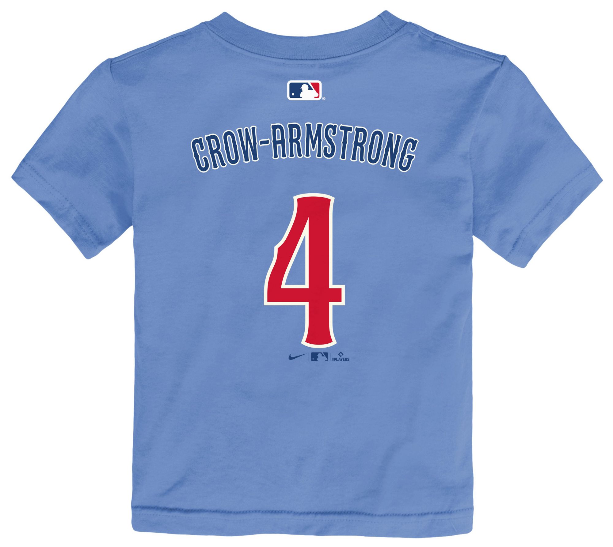 Nike Toddler Chicago Cubs Blue Pete Crow-Armstrong #4 Alternate T-Shirt product image