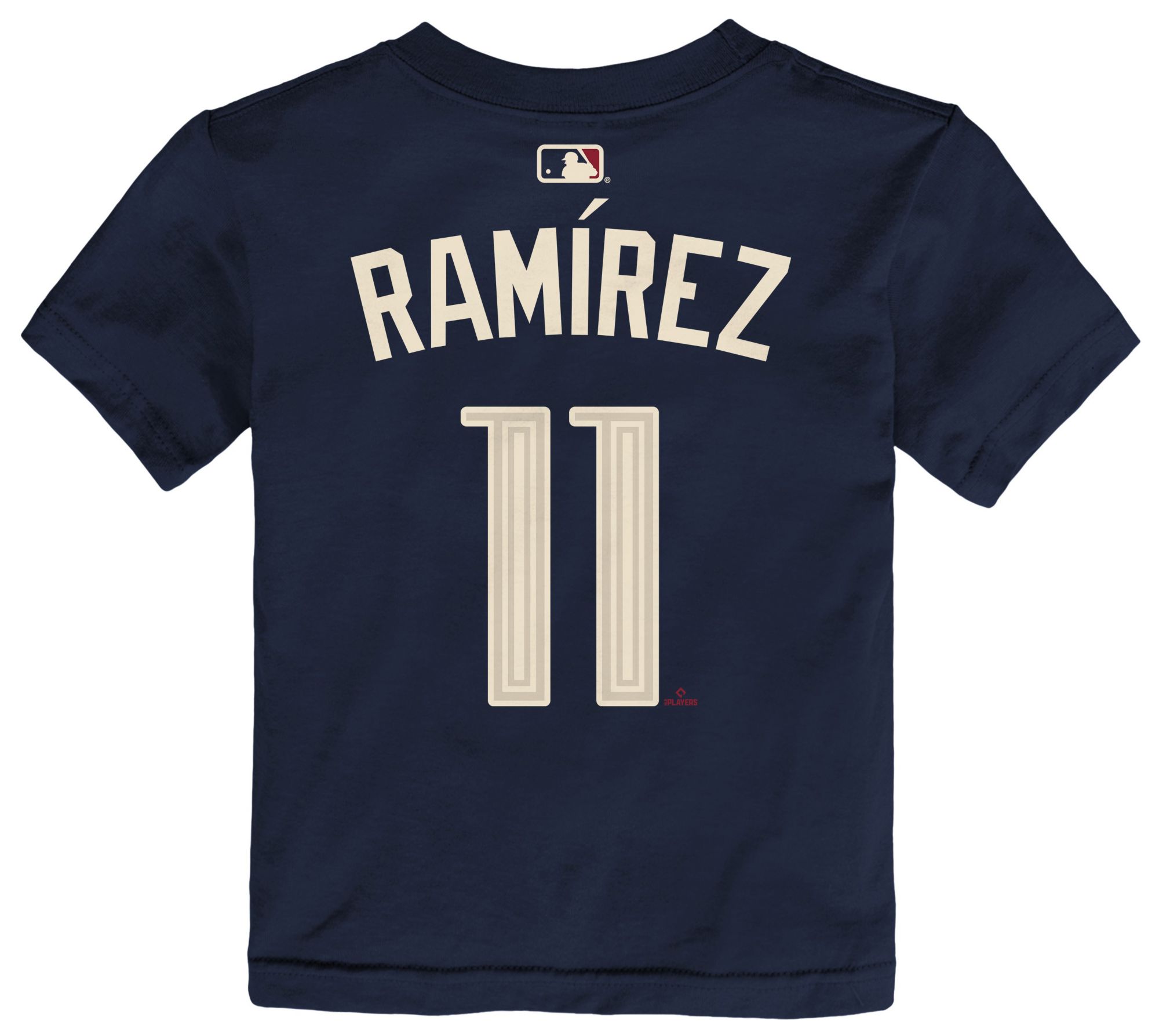 Nike Toddler Cleveland Guardians Navy José Ramírez #11 Home T-Shirt product image