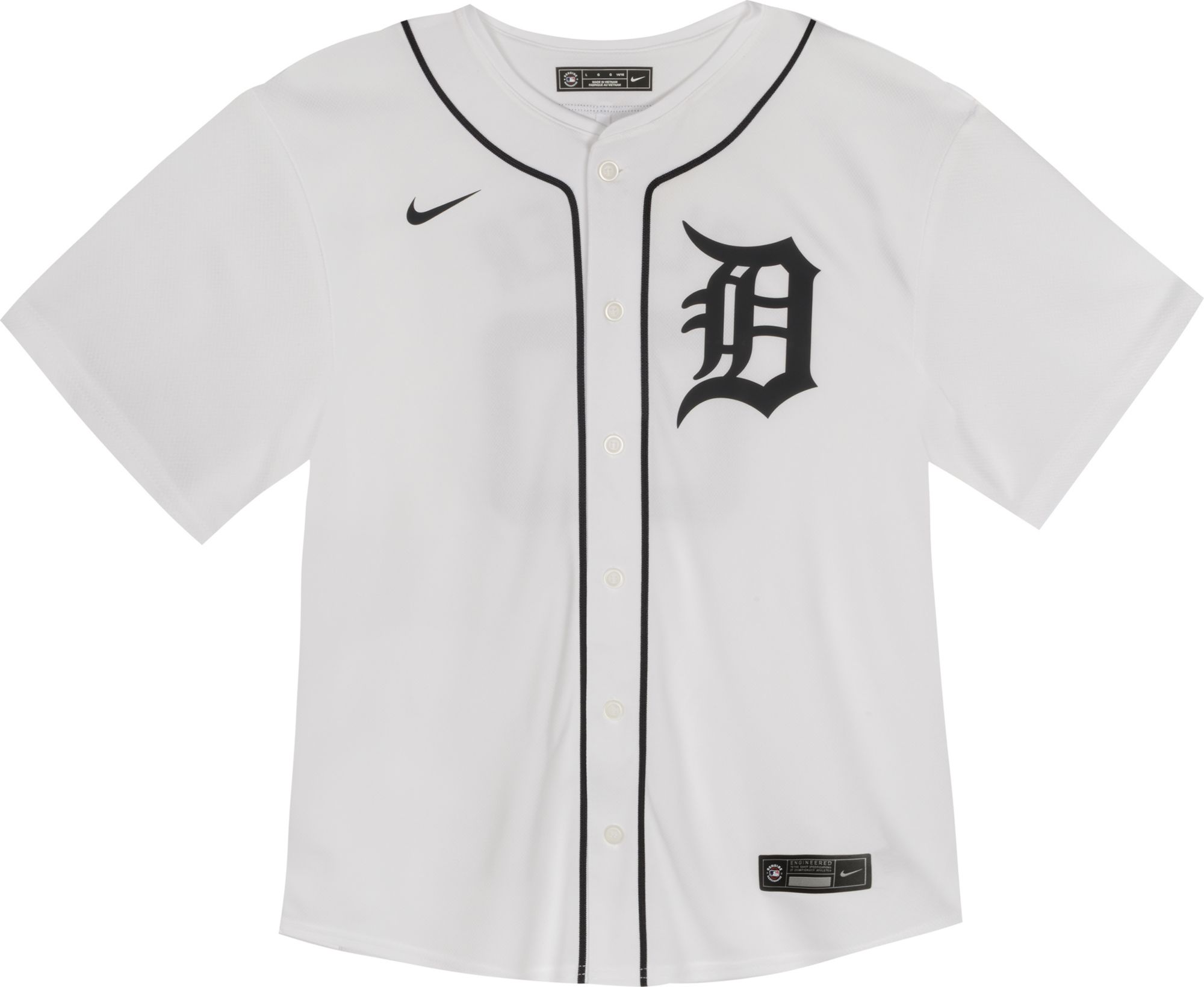 Nike Toddler Detroit Tigers White Riley Green #31 Home Game Jersey product image