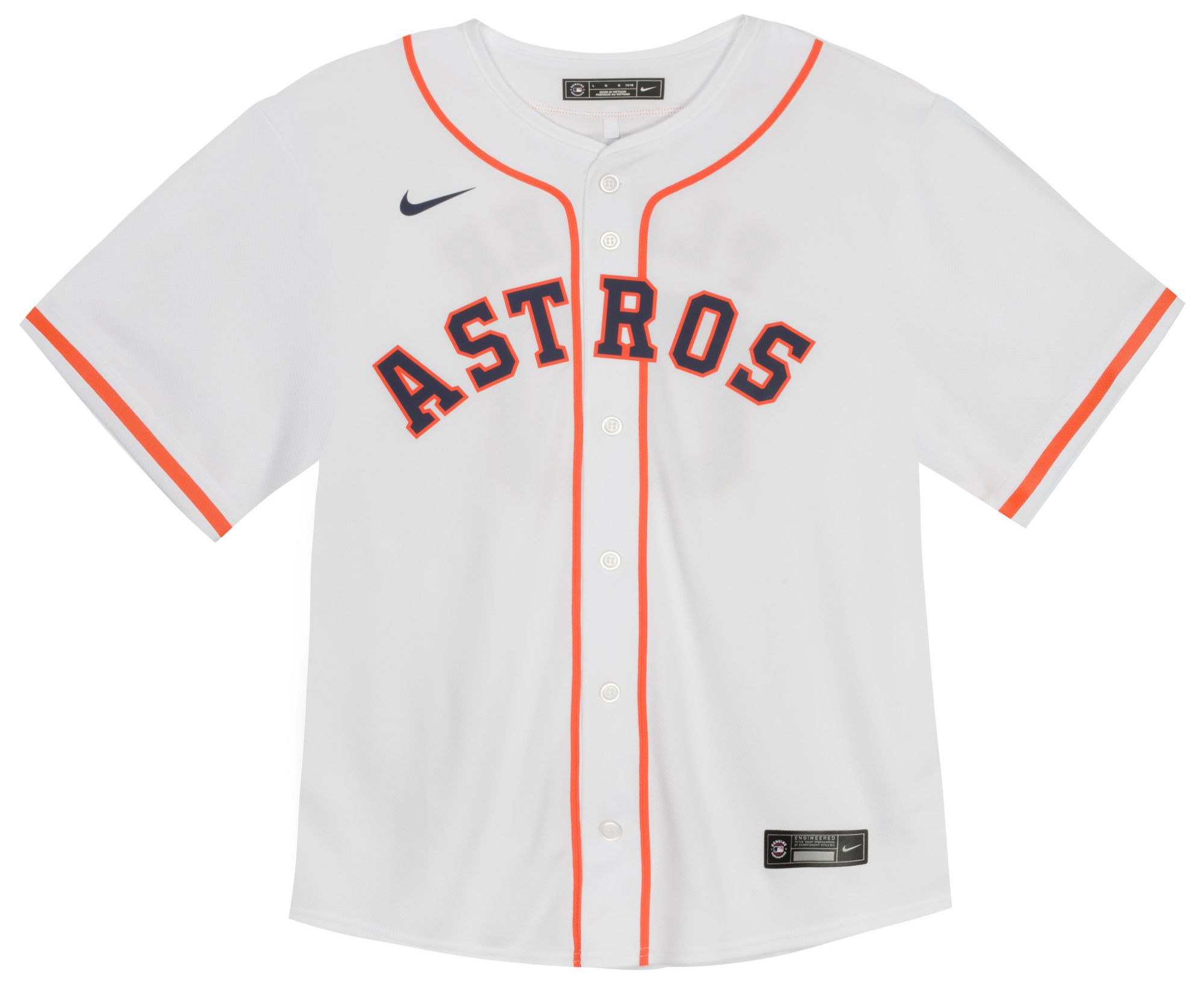 Nike Toddler Houston Astros White Jose Altuve #27 Home Game Jersey product image