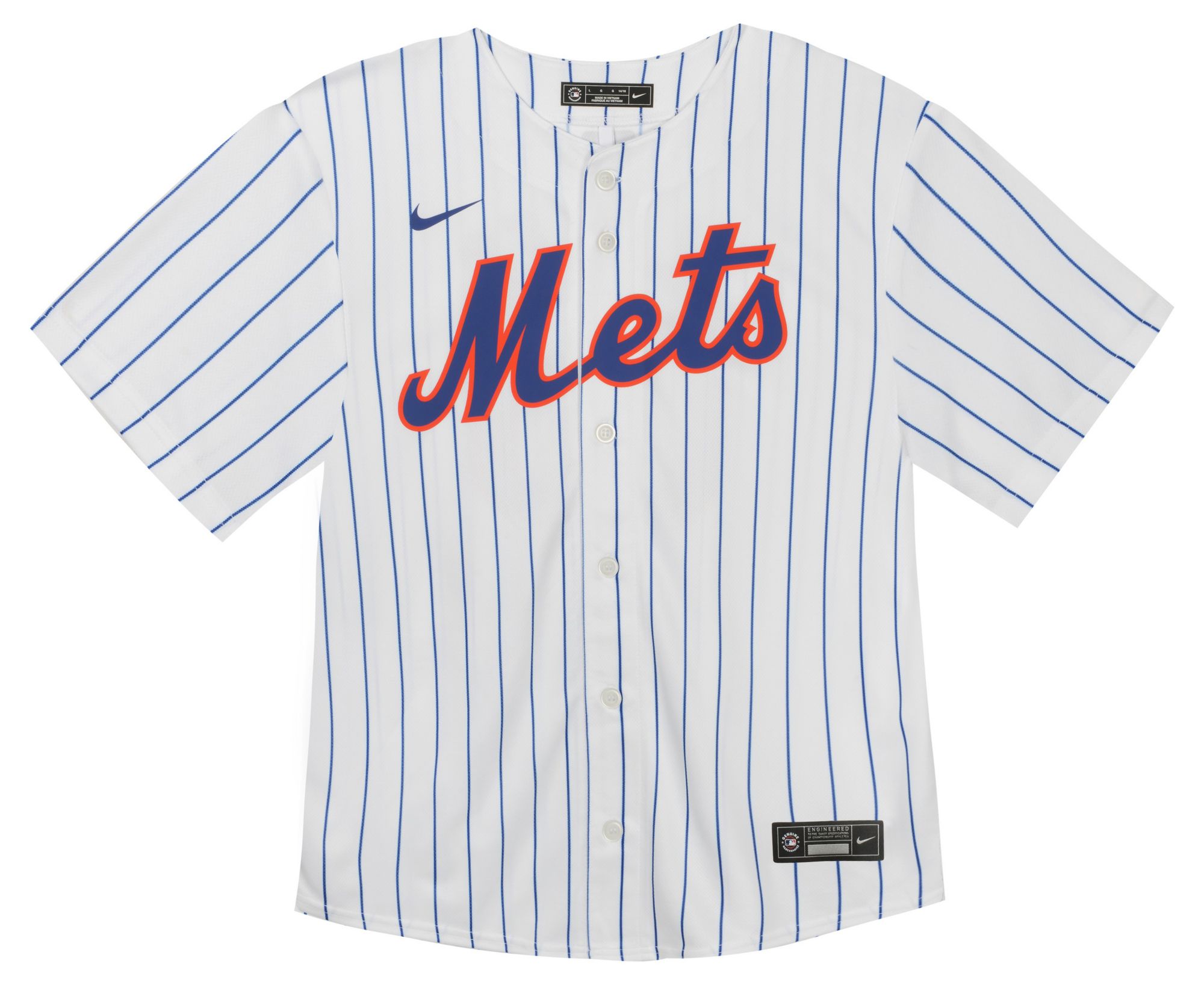 Nike Toddler New York Mets White Francisco Lindor #12 Home Game Jersey product image