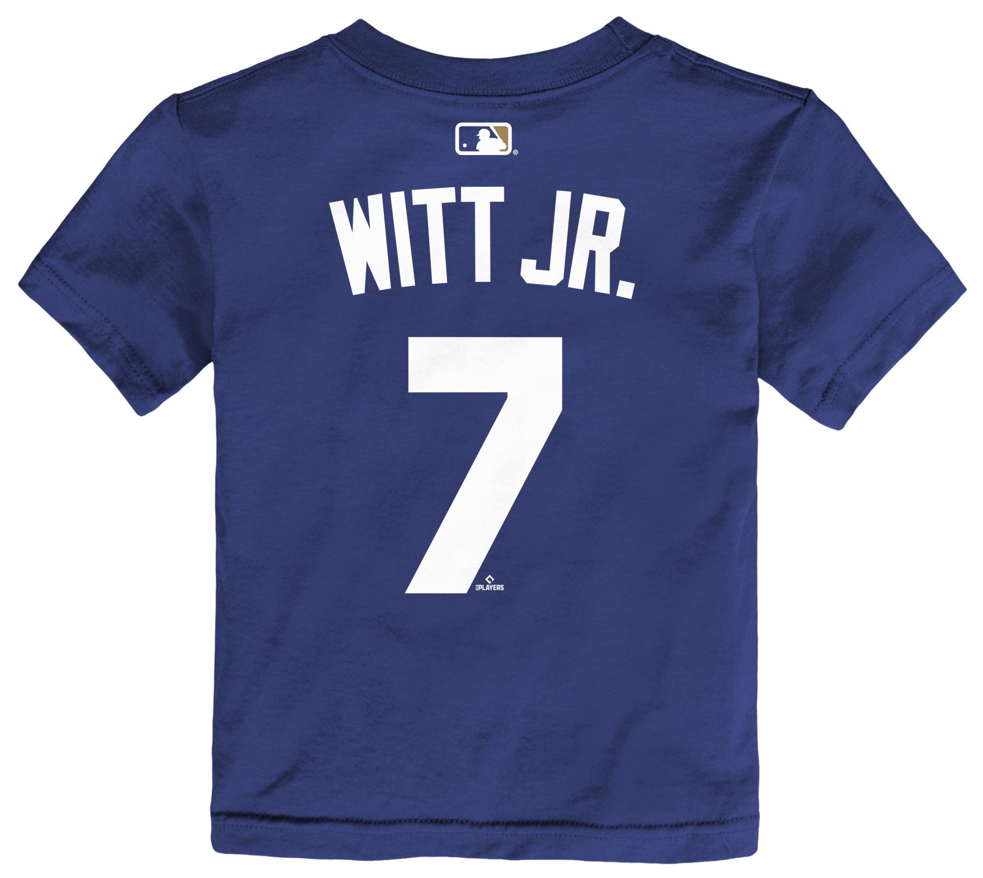 Nike Toddler Kansas City Royals Blue Bobby Witt Jr. #7 Home T-Shirt product image