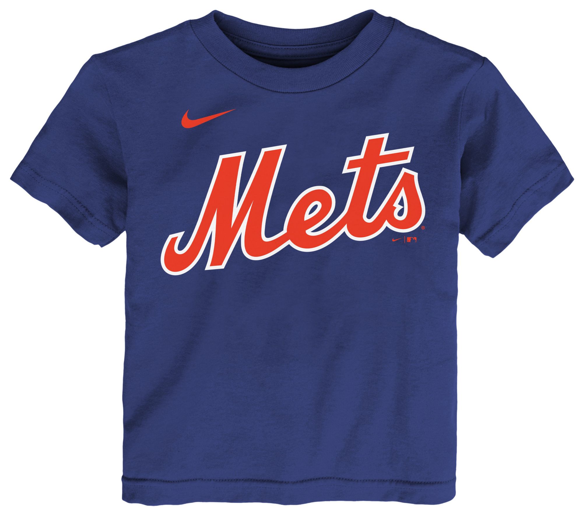 Nike Toddler New York Mets Blue Francisco Lindor #12 Home T-Shirt product image