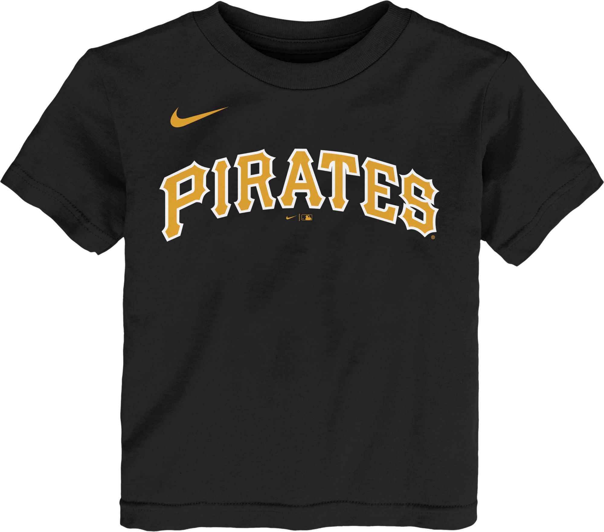MLB Team Apparel Toddler Pittsburgh Pirates Konnor Griffin #6 Home Black T-Shirt product image