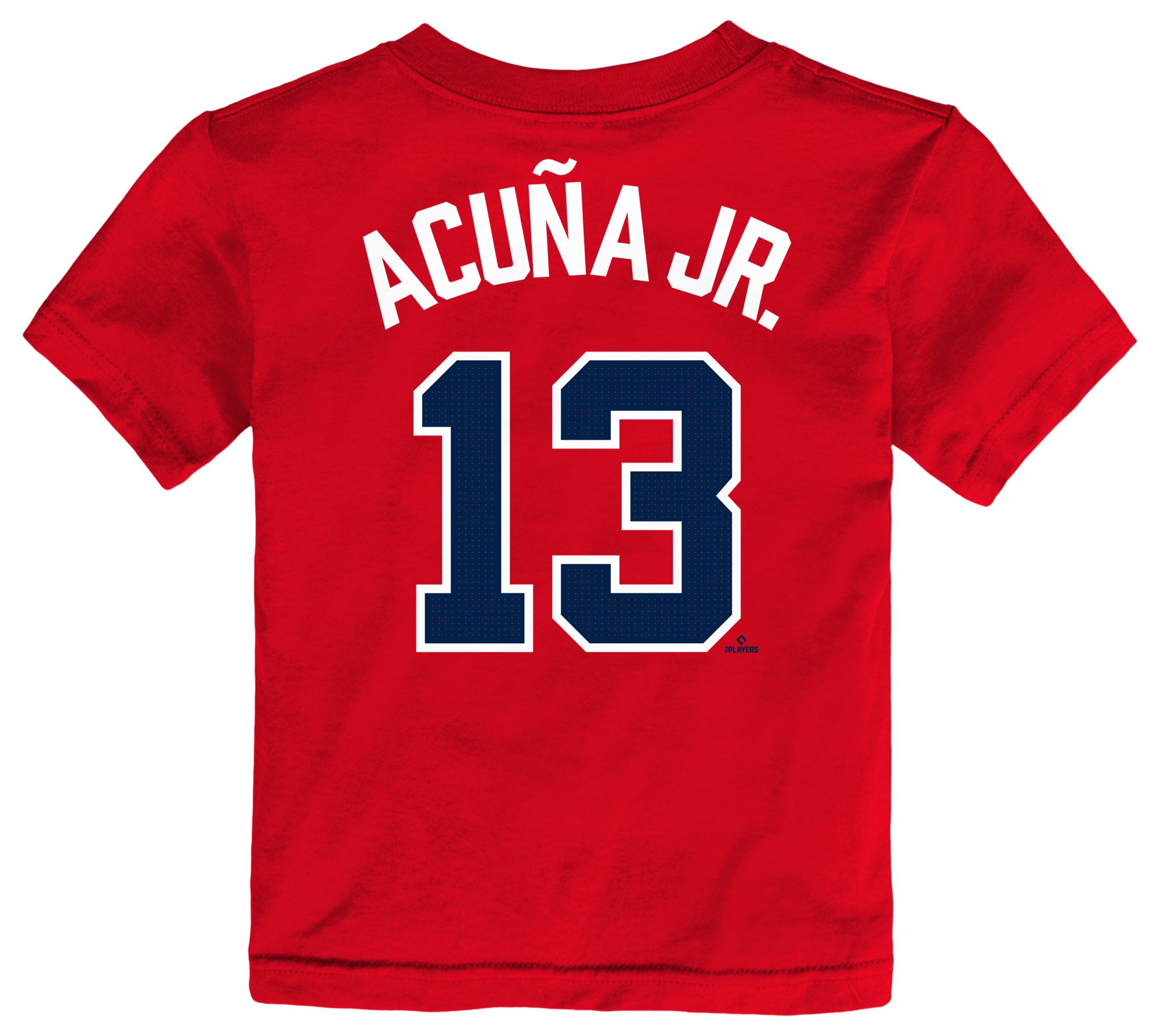 Nike Toddler Atlanta Braves Ronald Acuña Jr. #13 Red T-Shirt product image