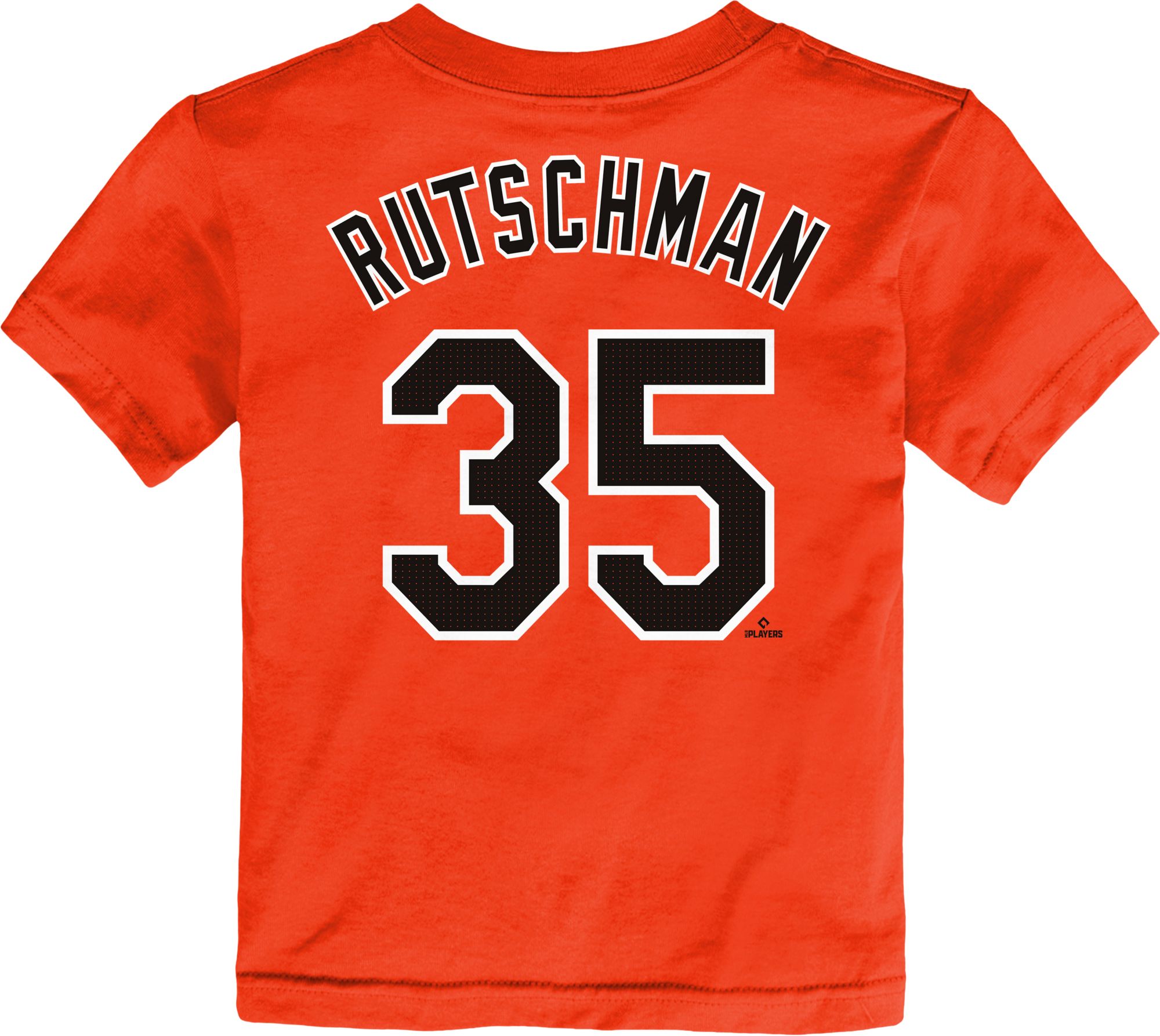 Nike Toddler Baltimore Orioles Adley Rutschman #35 Orange T-Shirt product image