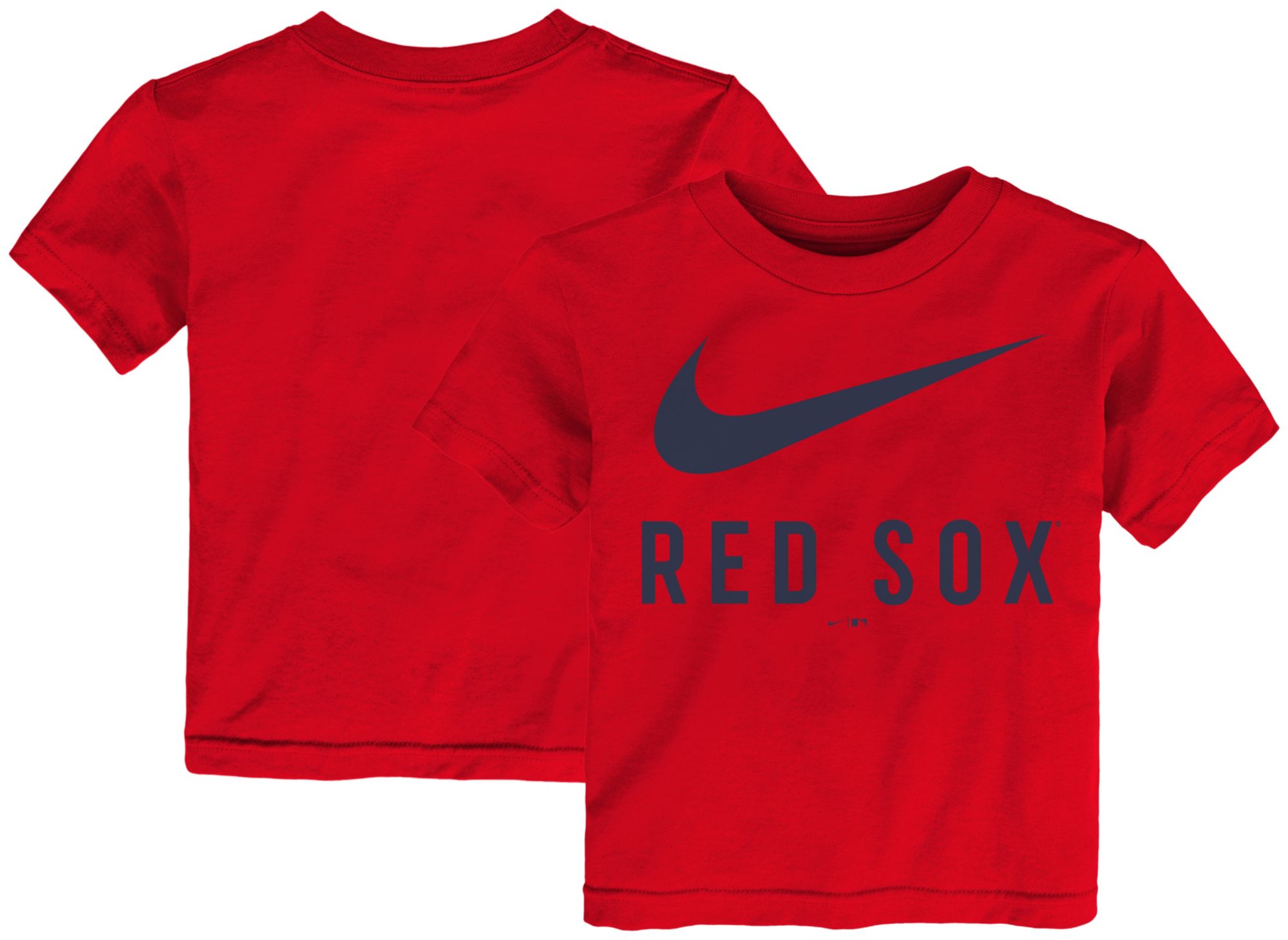 Nike Toddler Boston Red Sox Red Swish Cotton T-Shirt product image