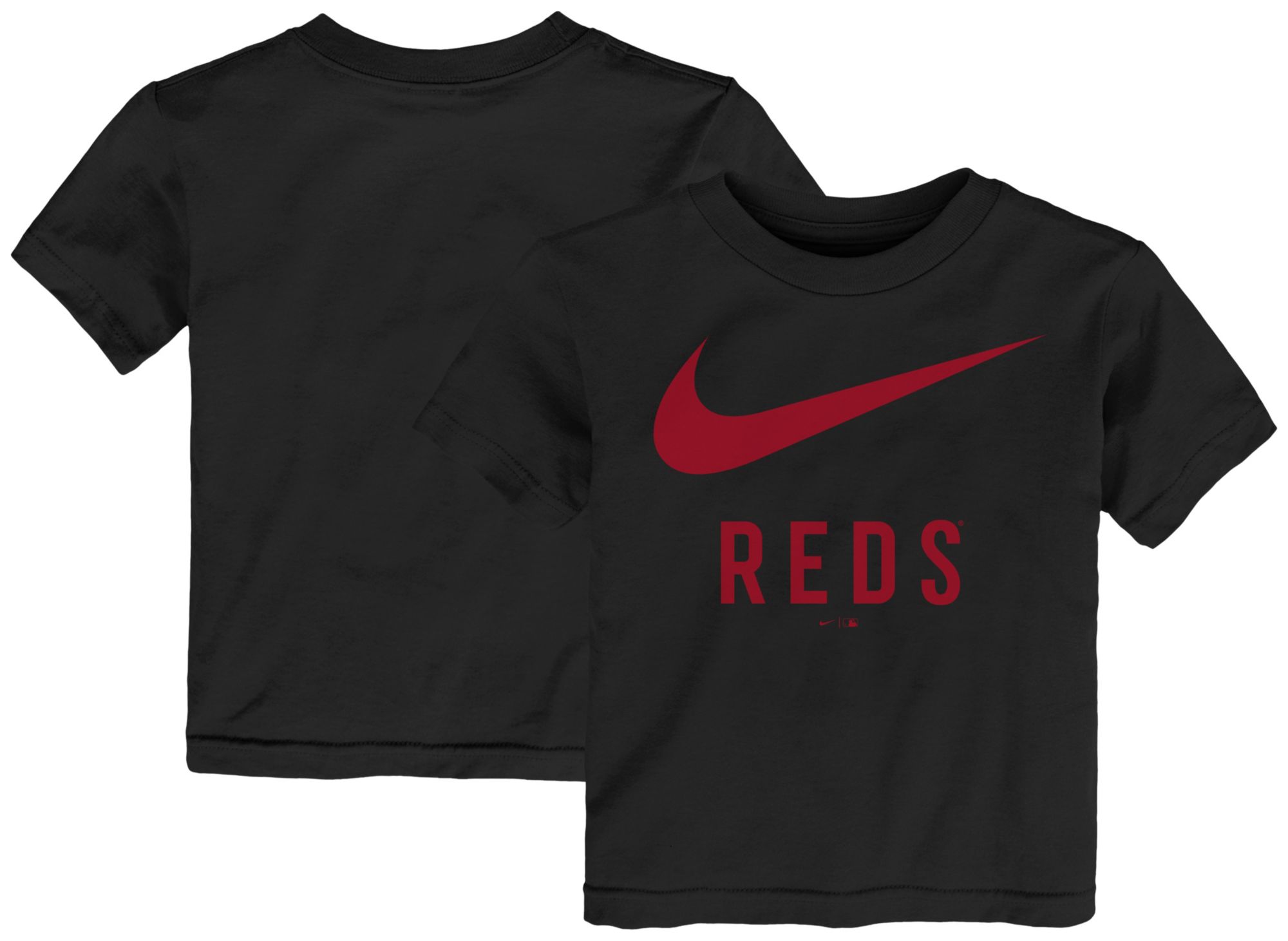 Nike Toddler Cincinnati Reds Black Swish Cotton T-Shirt product image