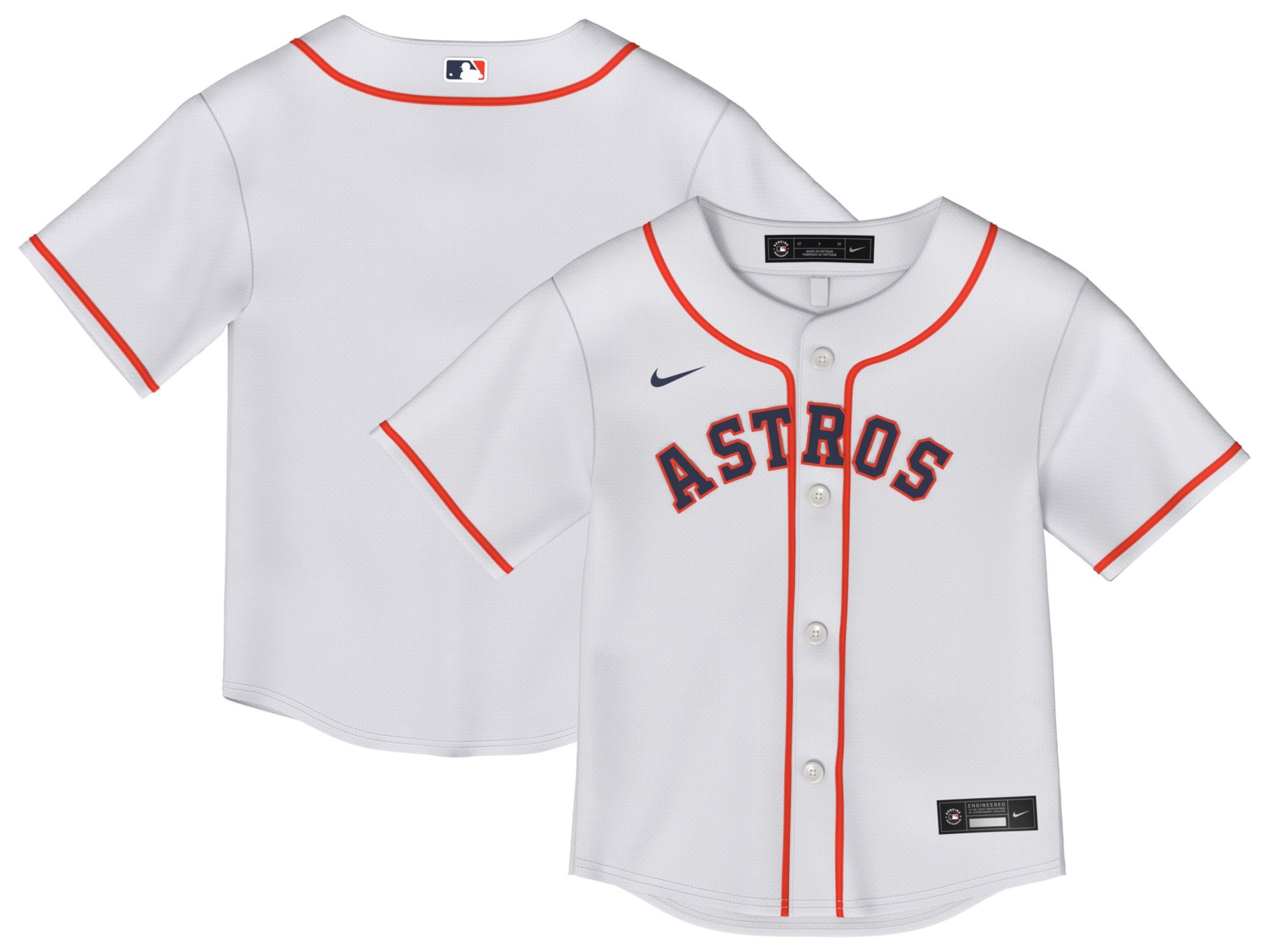 Nike Toddler Houston Astros White Replica Jersey product image
