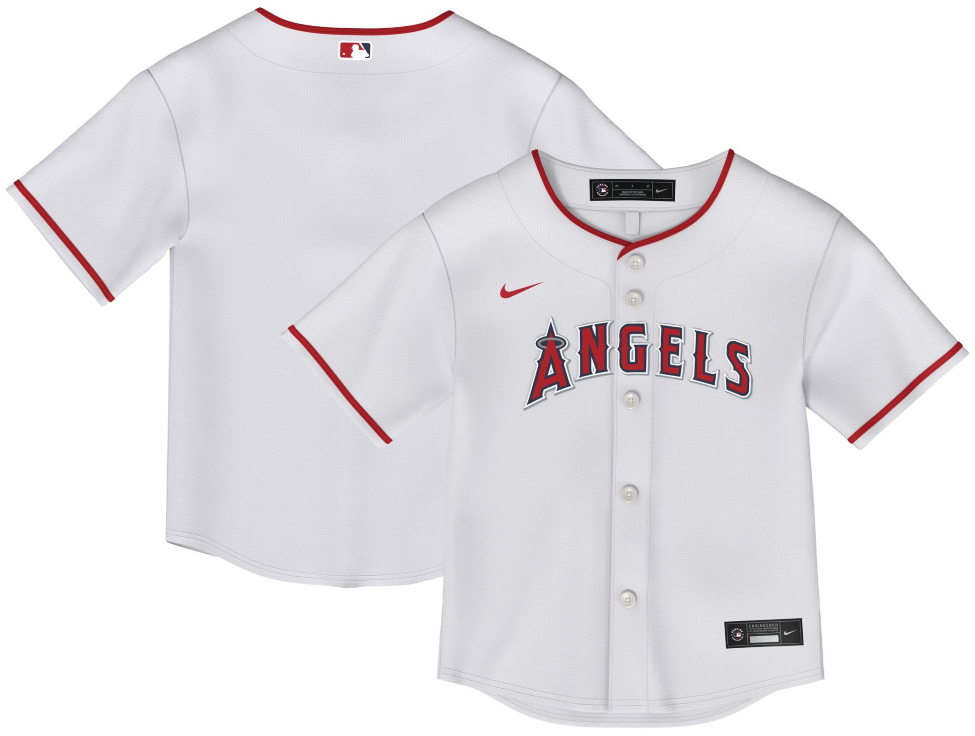 Nike Toddler Los Angeles Angels White Replica Jersey product image