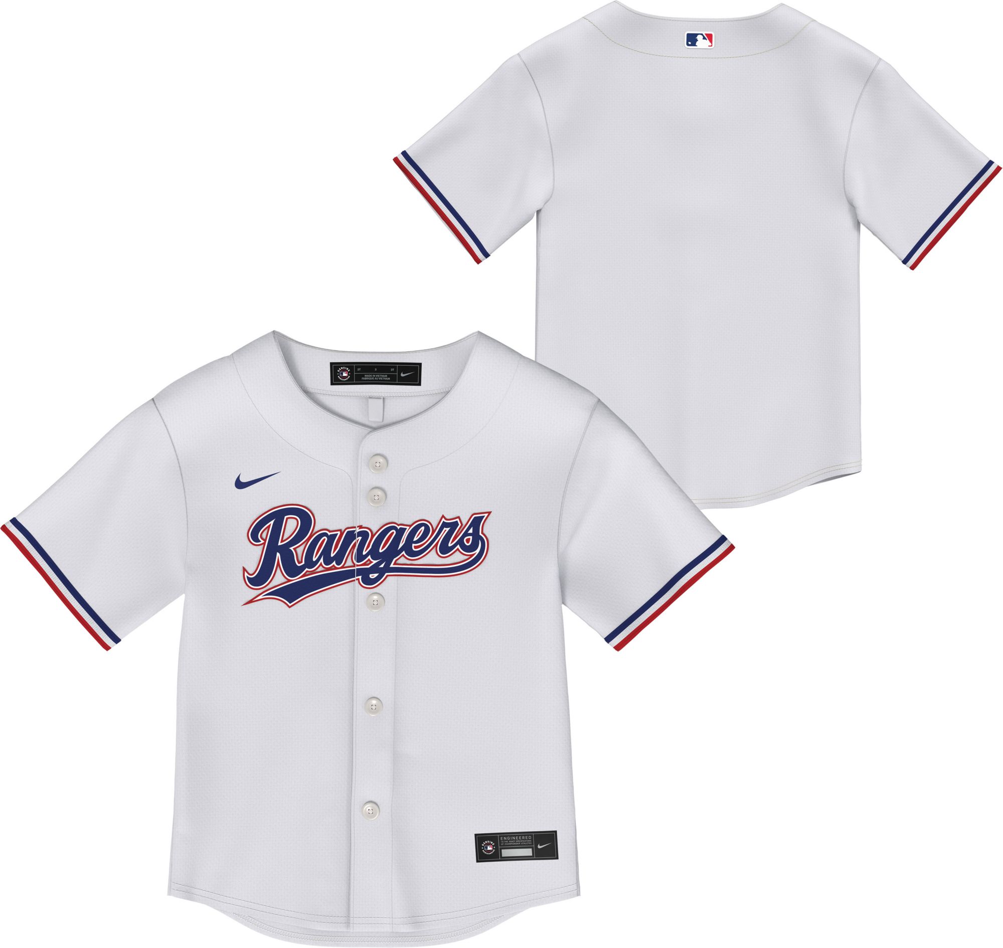 Nike Toddler Texas Rangers White Replica Jersey product image