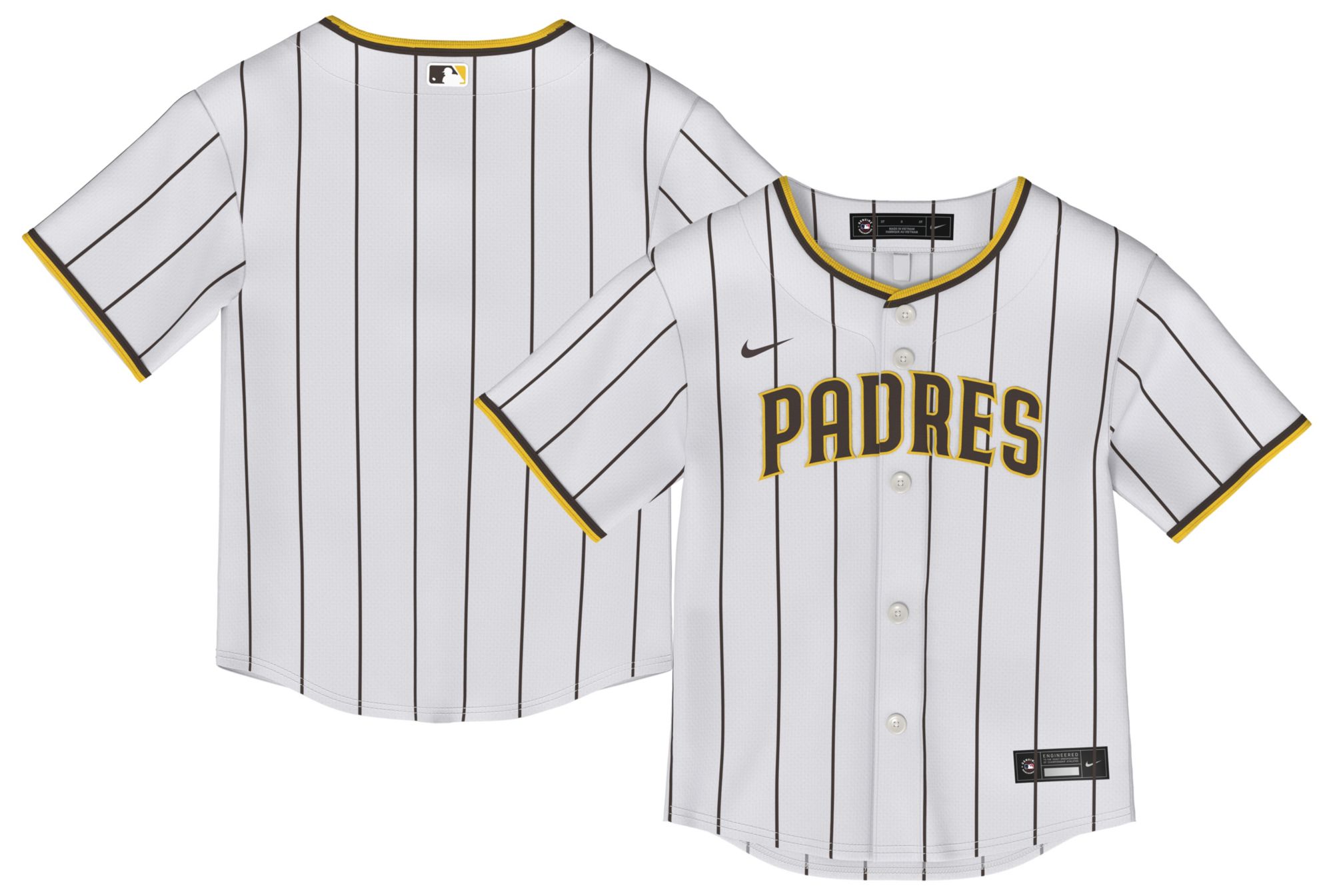 Nike Toddler San Diego Padres White Replica Jersey | Dick's