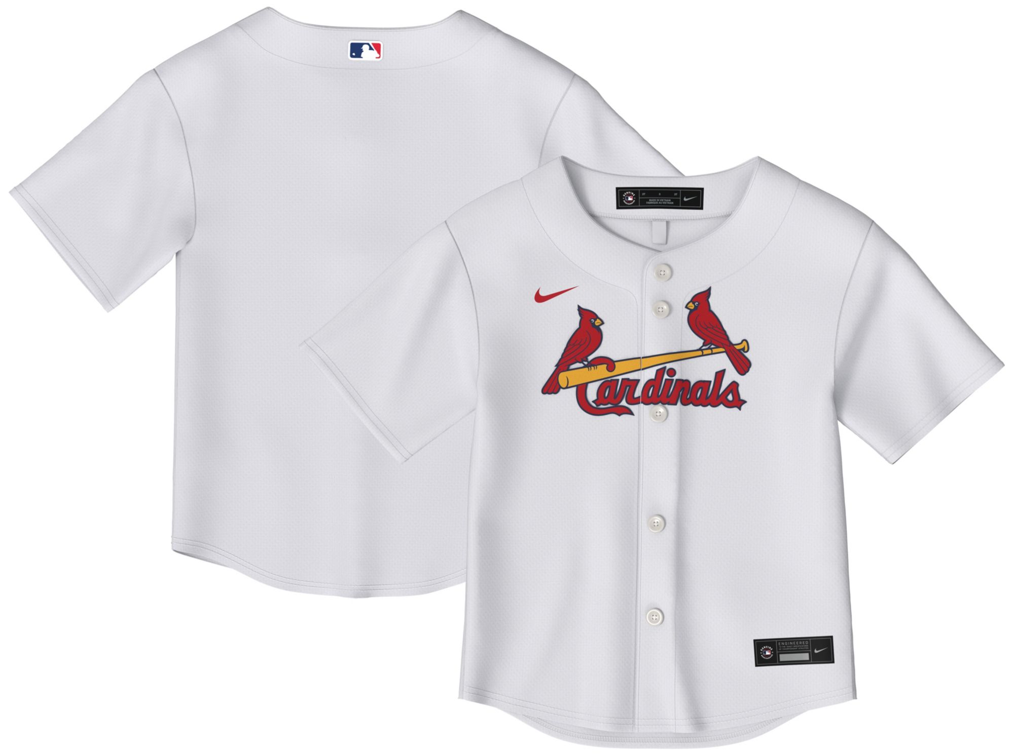 Nike Toddler St. Louis Cardinals White Replica Jersey product image
