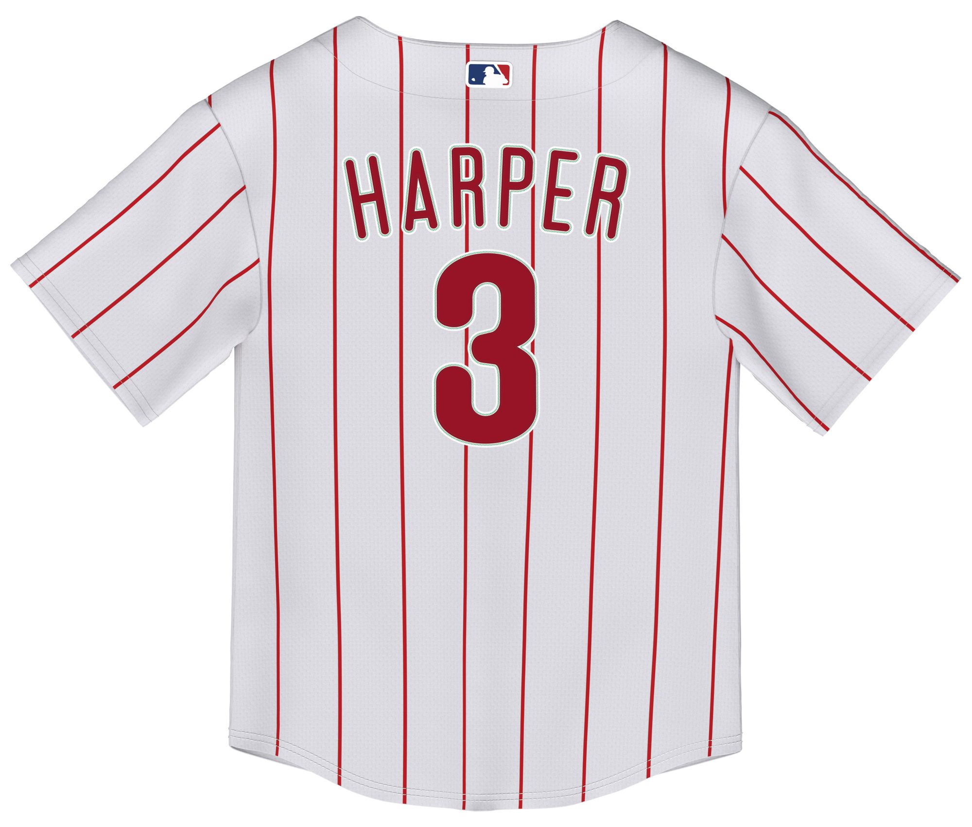 Nike Toddler Philadelphia Phillies White Bryce Harper #3 Replica Jersey product image